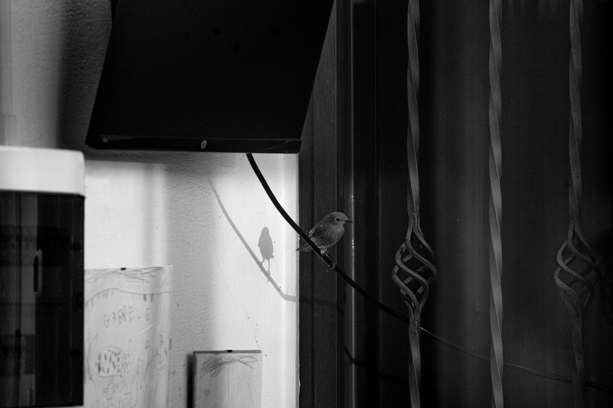 ClickArt - If you turn on the TV I'll unseling the wire