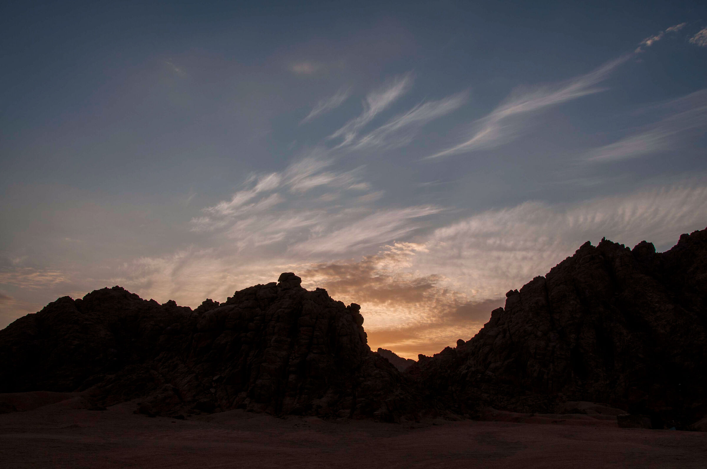 Sunset in Sinai