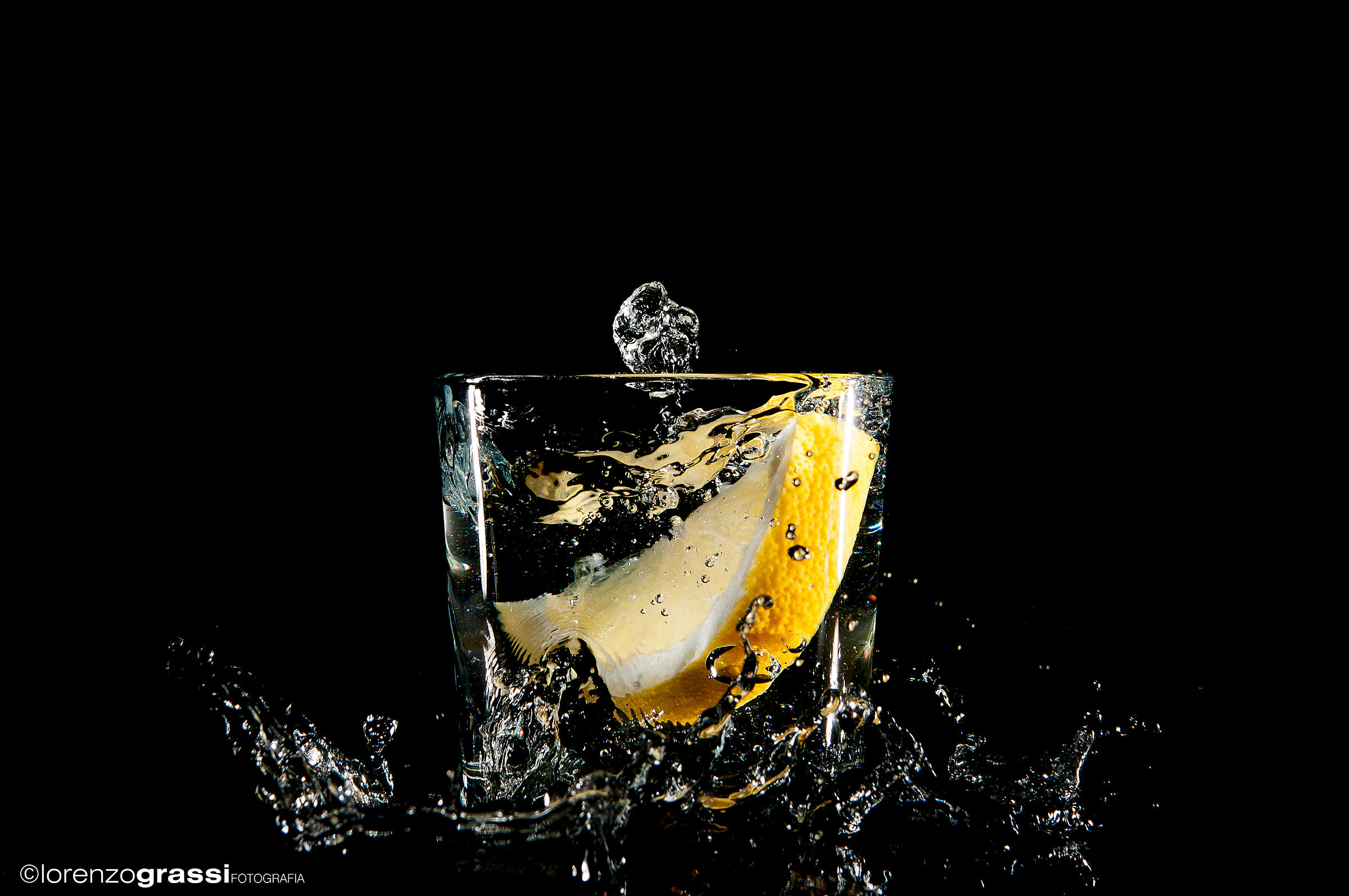Yellow splash