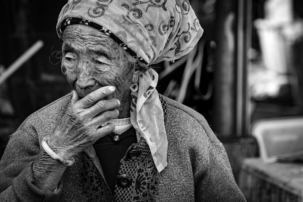 China ritratto di strada