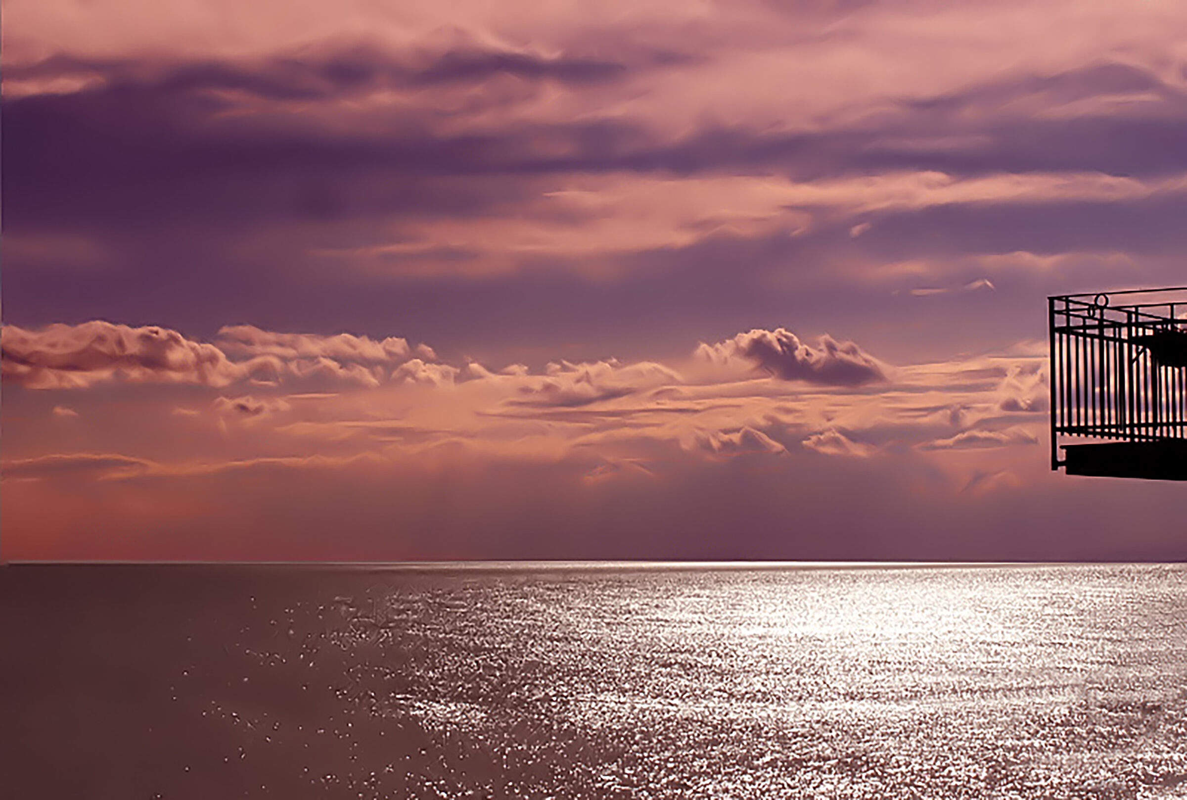 Balcone sul giorno che muore