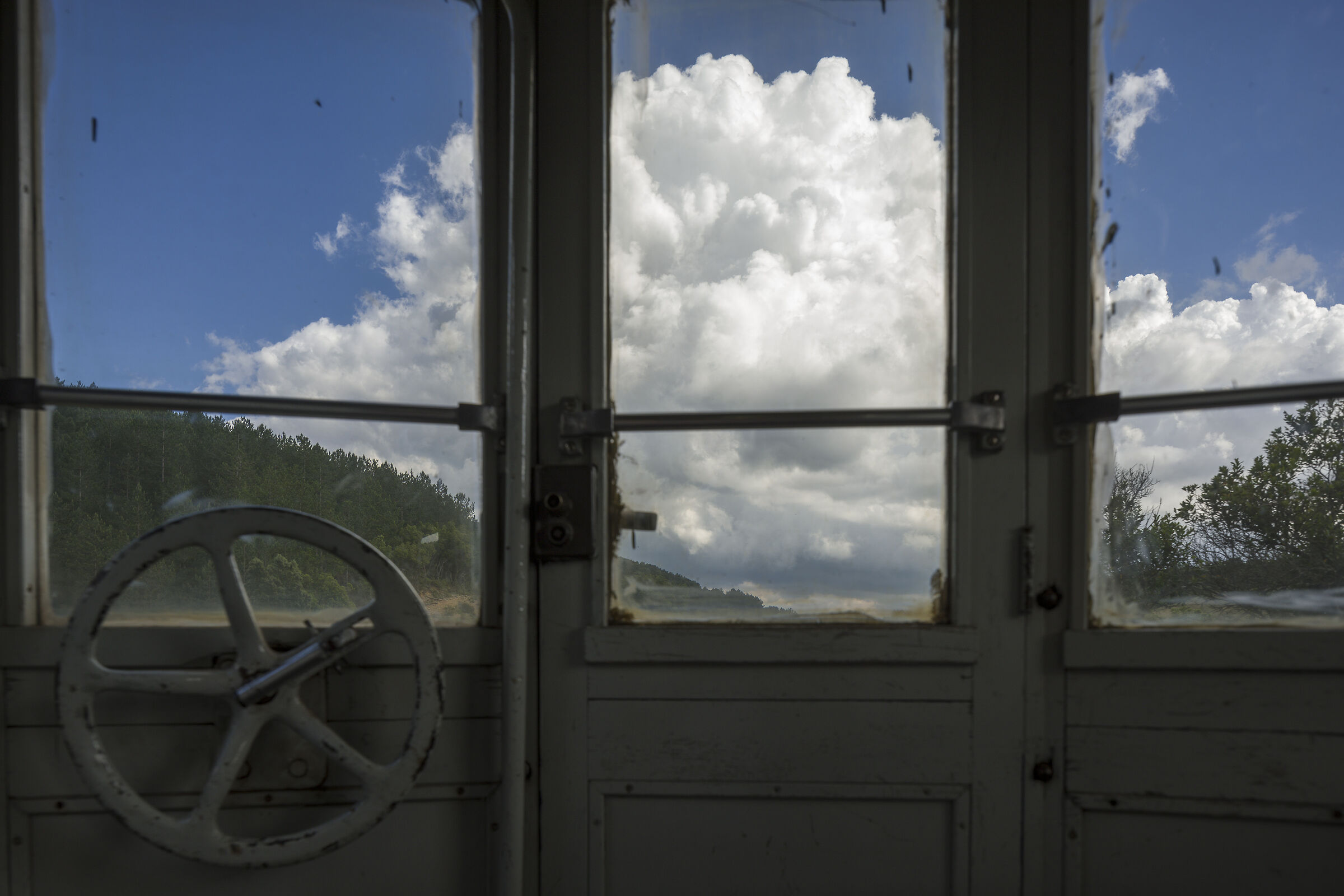Ogliastra da un treno