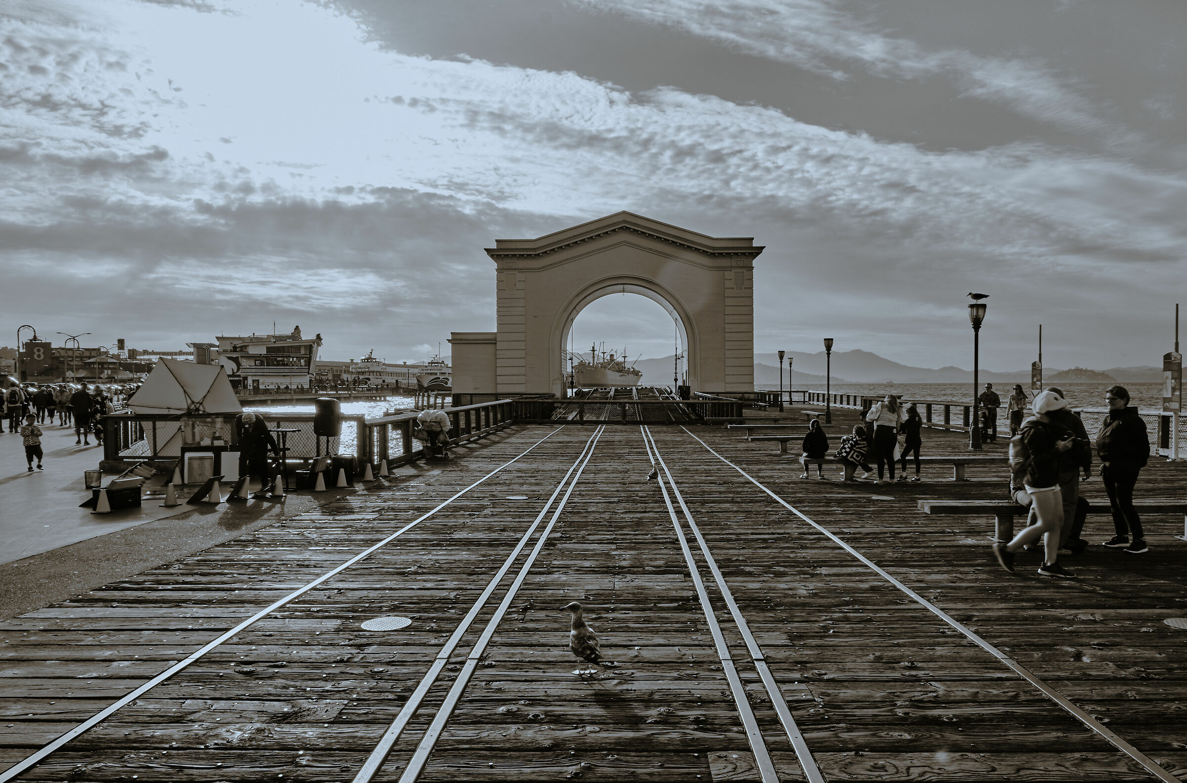 San Francisco Pier 43 Ferry Arch