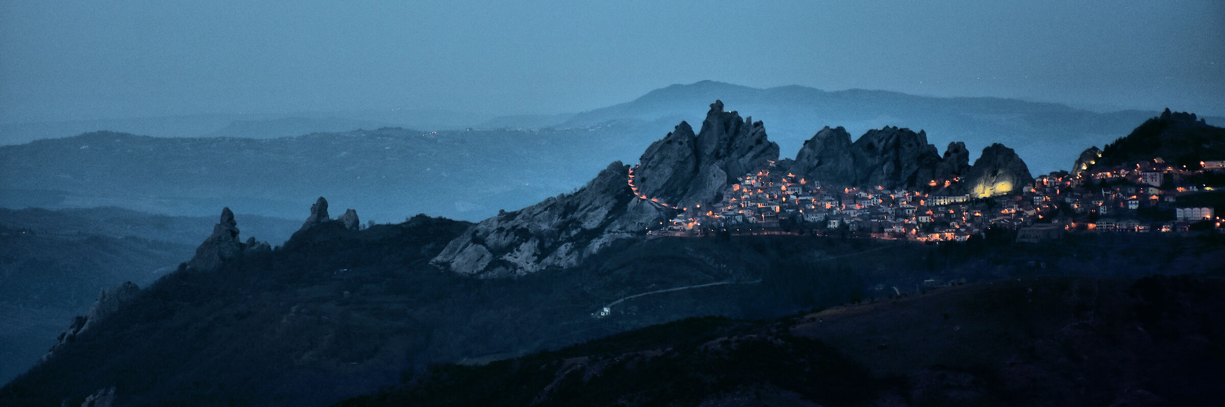 Paesaggio lucano a Pietrapertosa