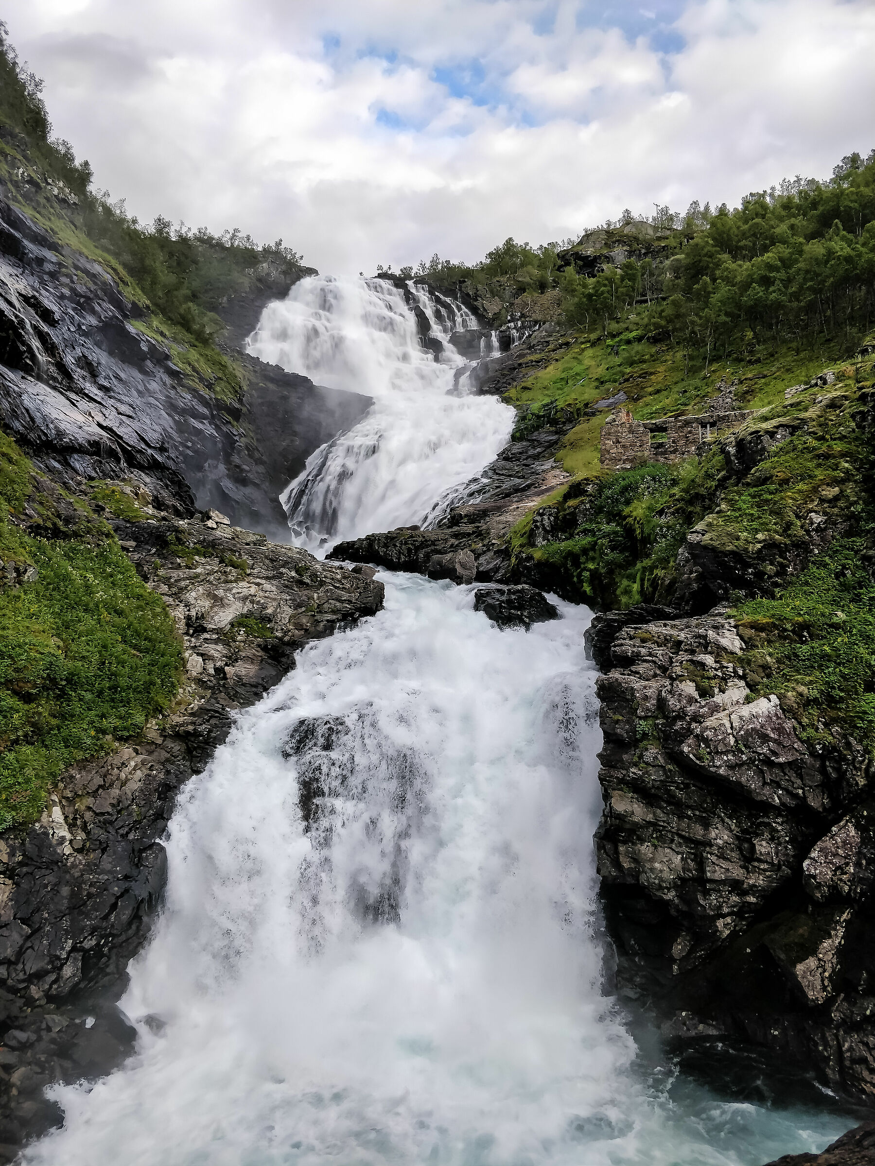Kjosfossen waterfall