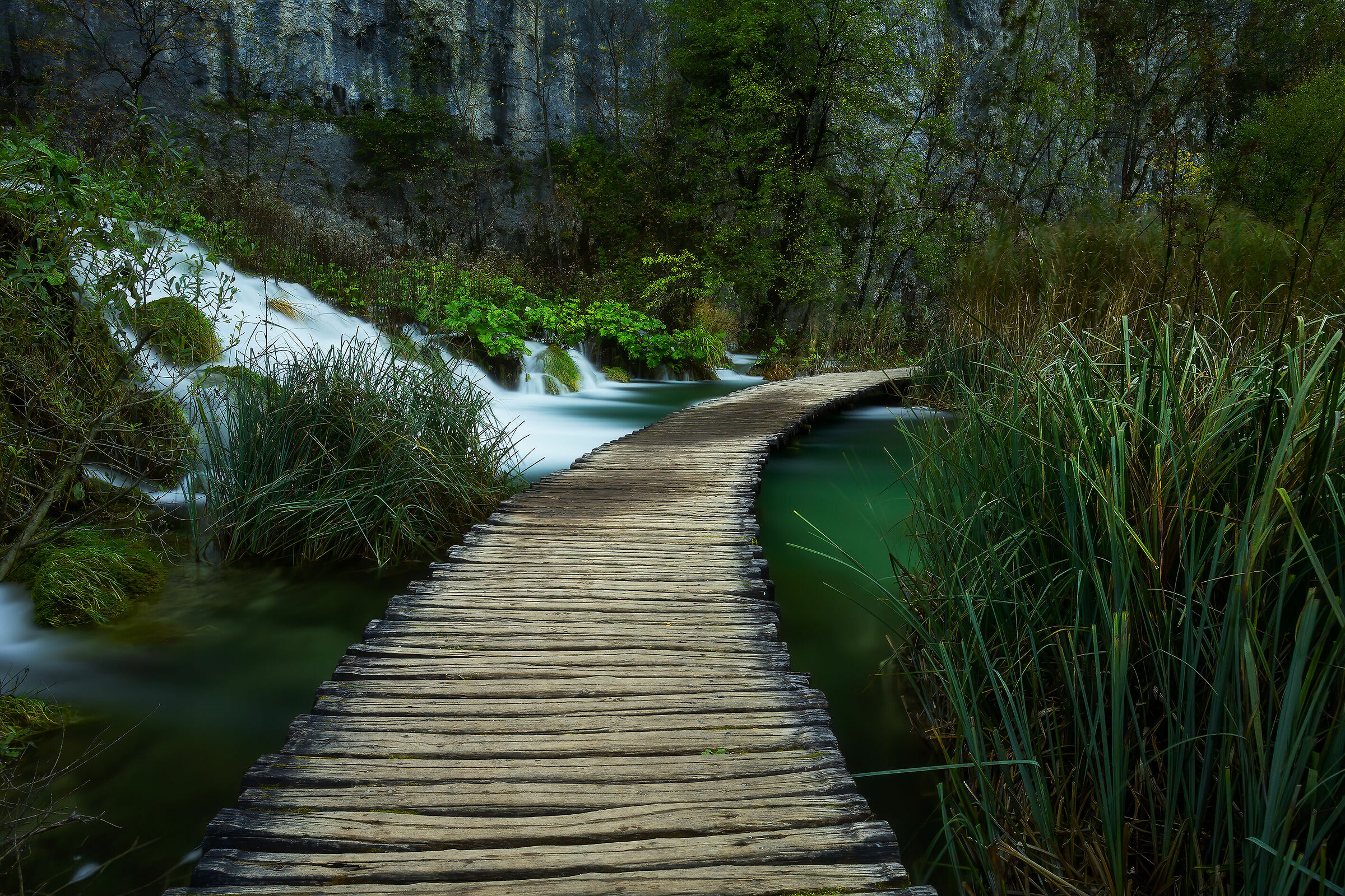 Plitvice in un'insolita visione