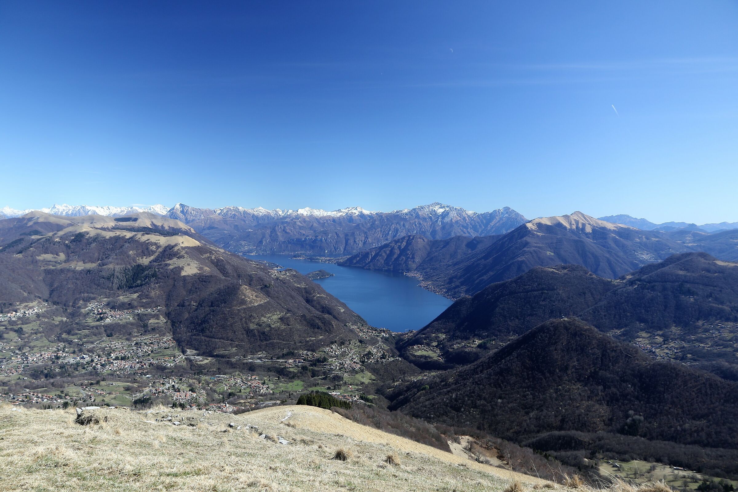 lago visto da val intelvi