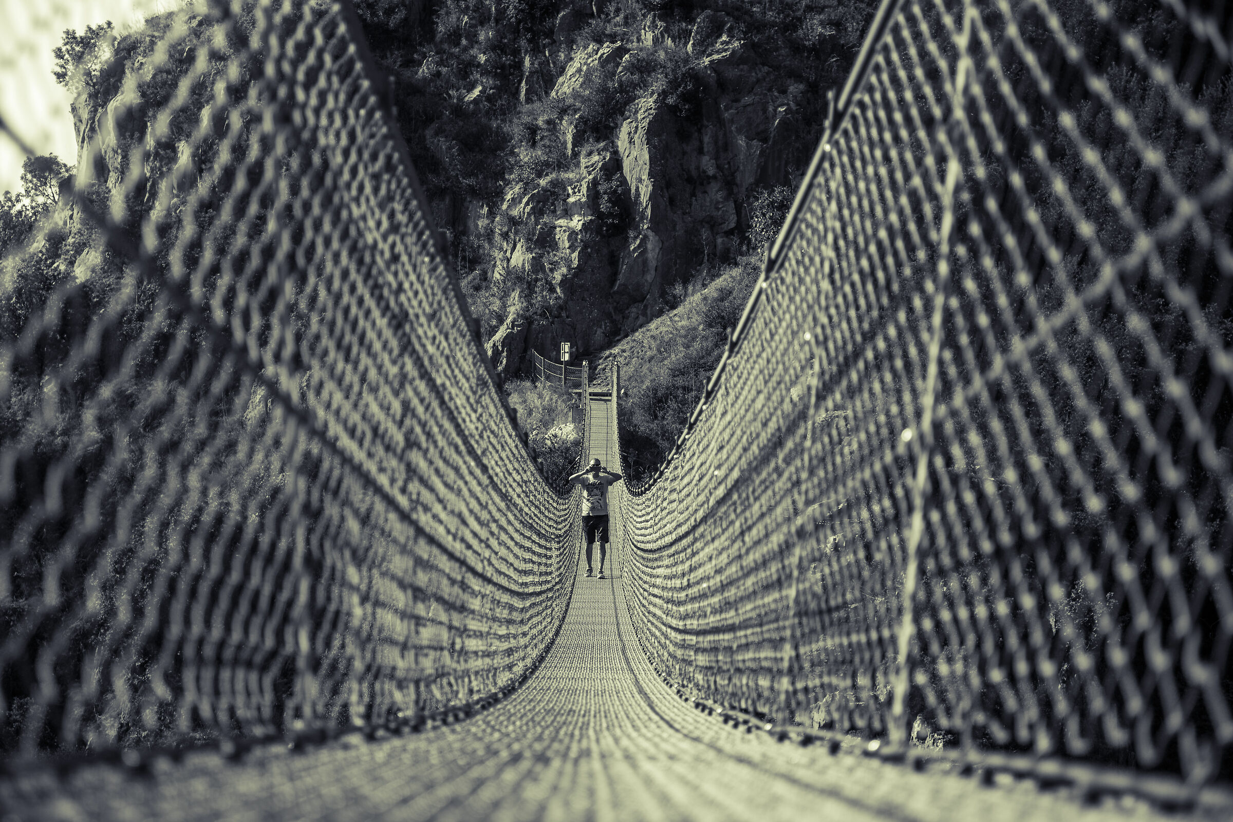Tibetan Bridge, Laviano.