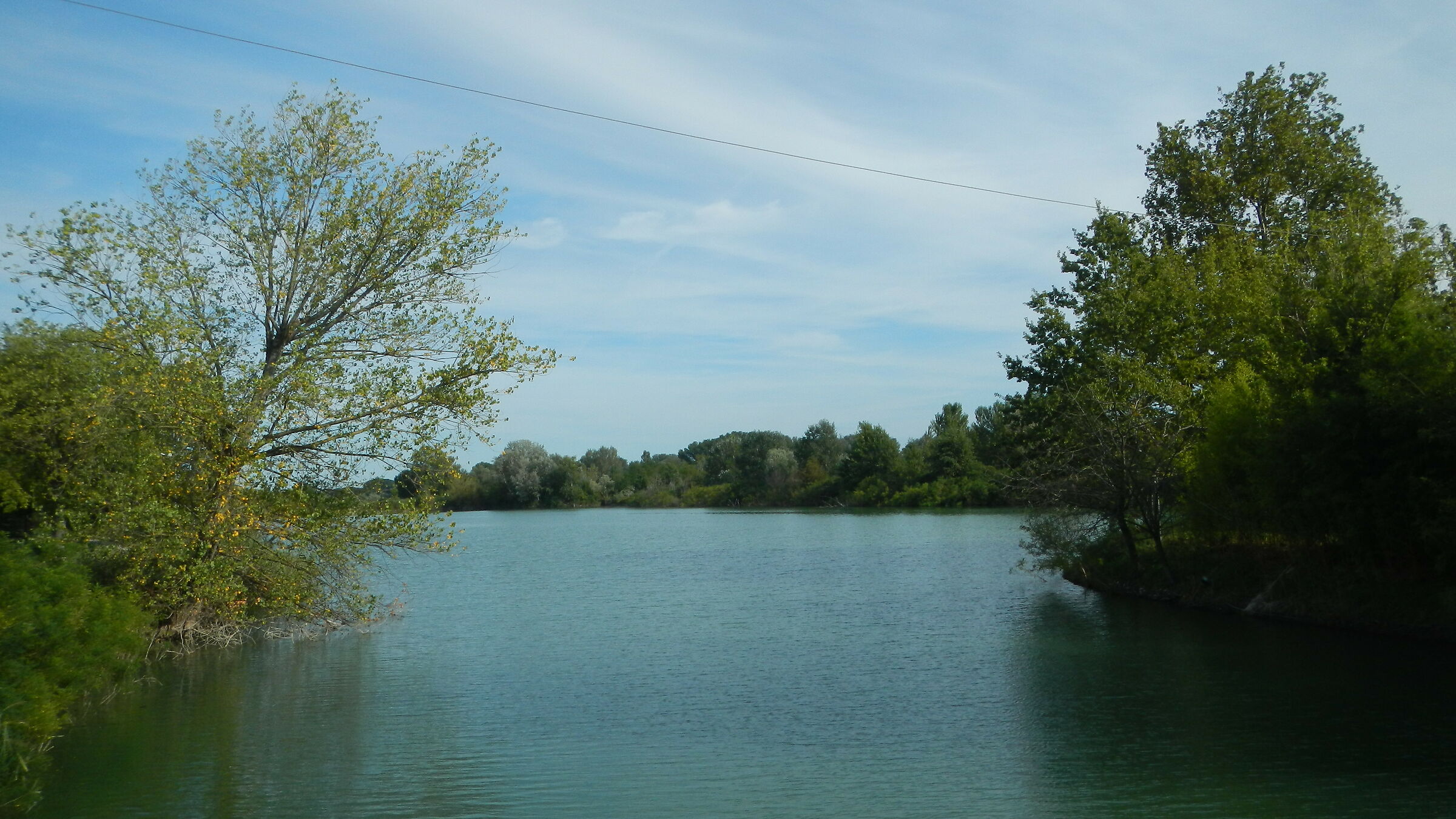 At Curiel Lakes, when you could go