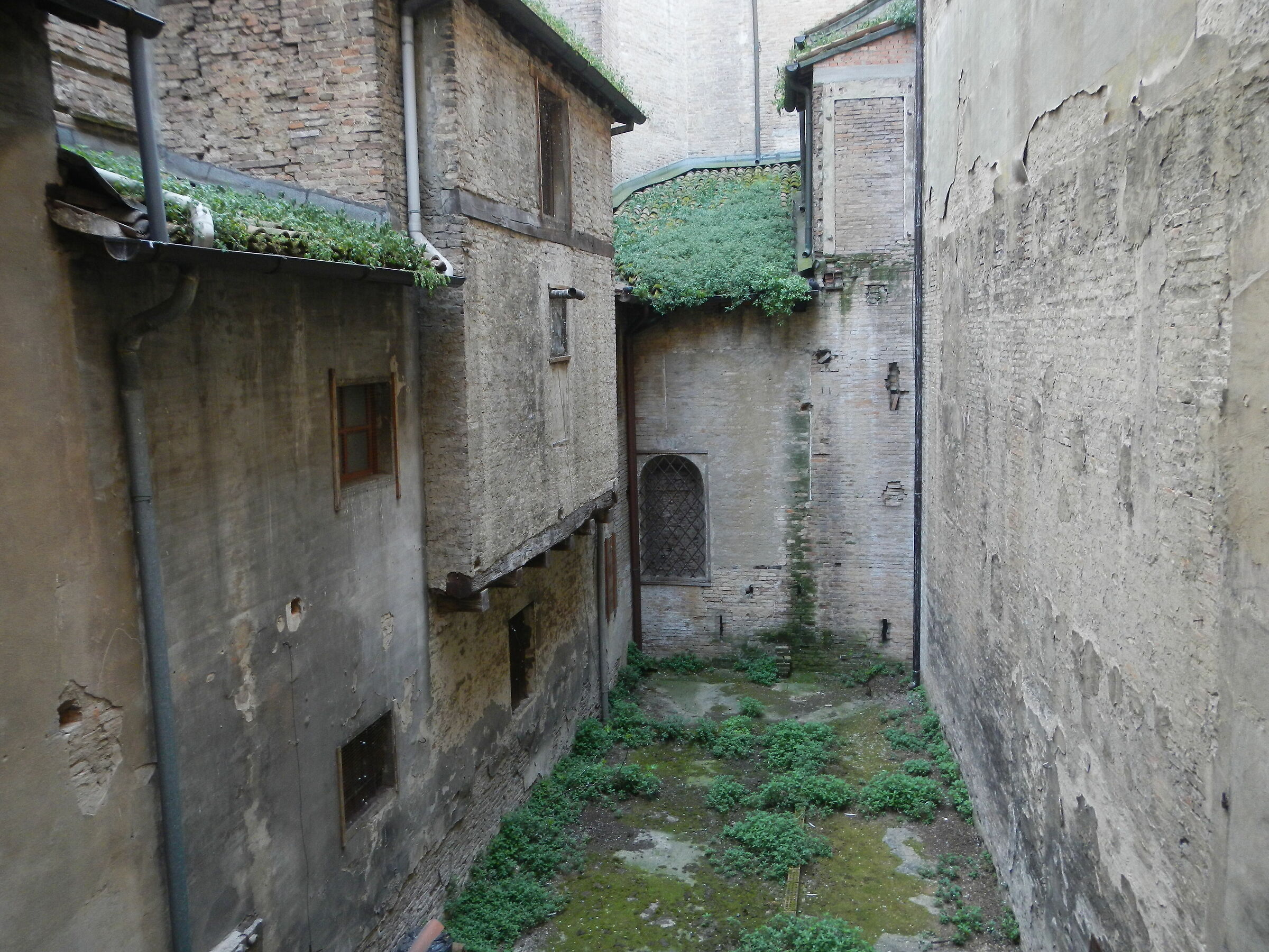 Abandoned Modena secret courtyards