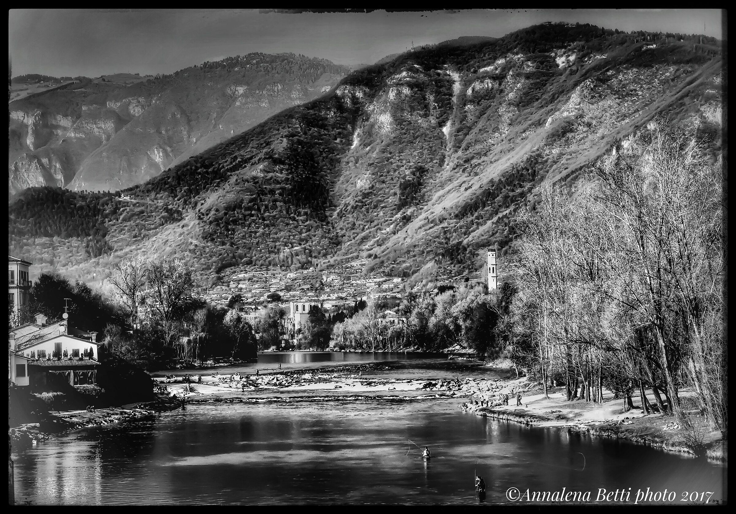 Vista dal Ponte di Bassano del Grappa