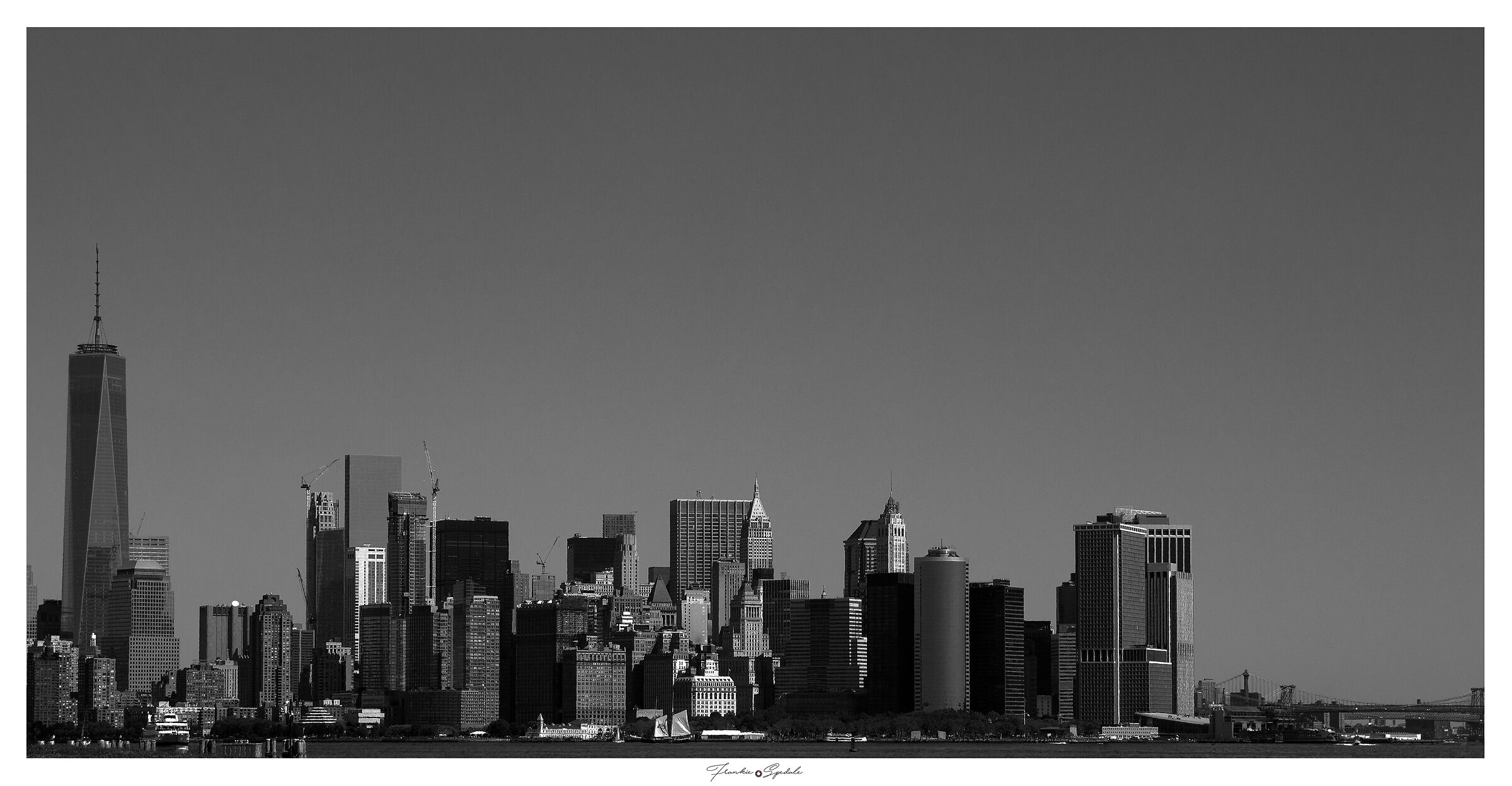 Lower Manhattan skyline
