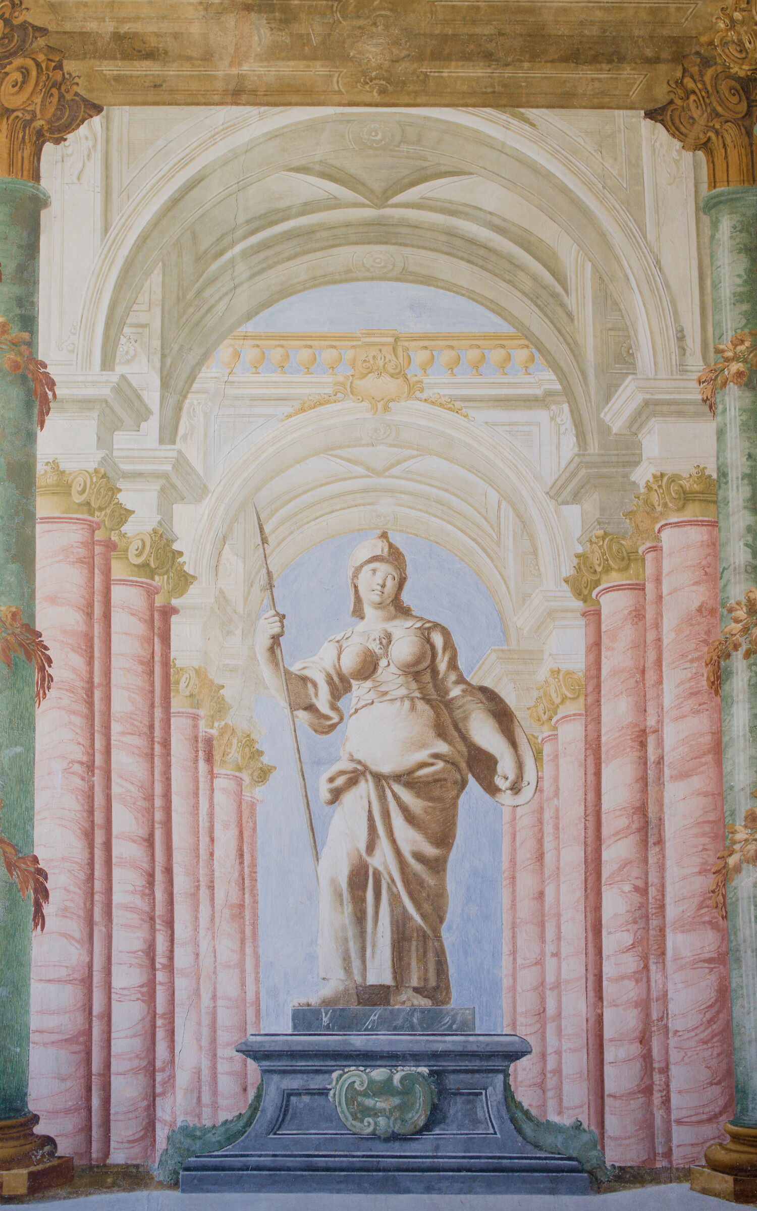 Affresco Minerva