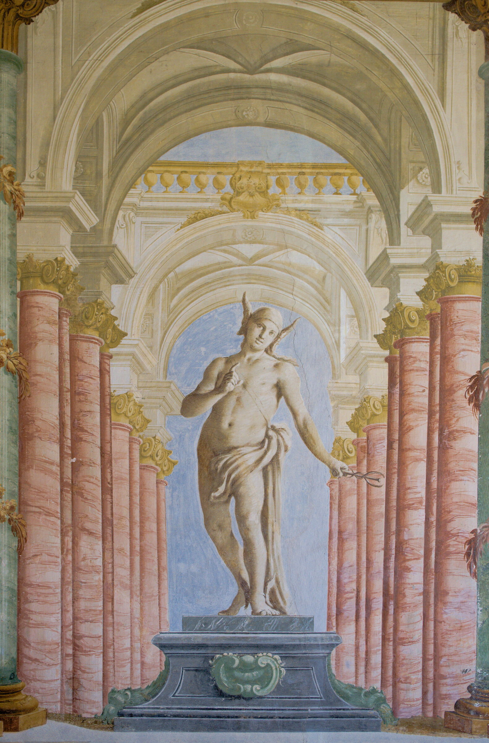 Affresco Mercurio
