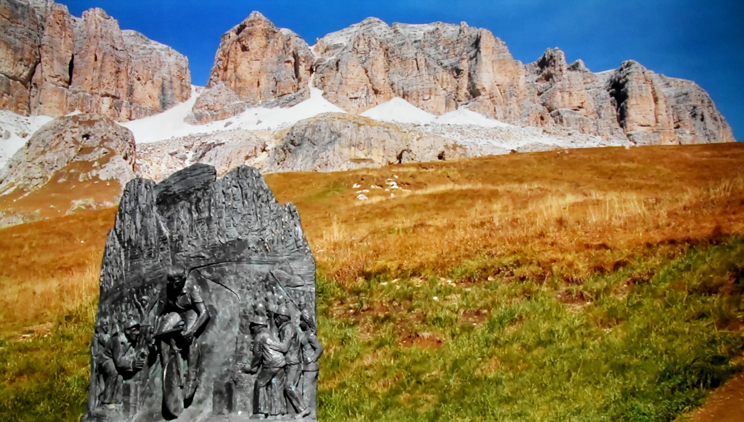 Monumento a Fausto Coppi, Passo Pordoi (Tn)