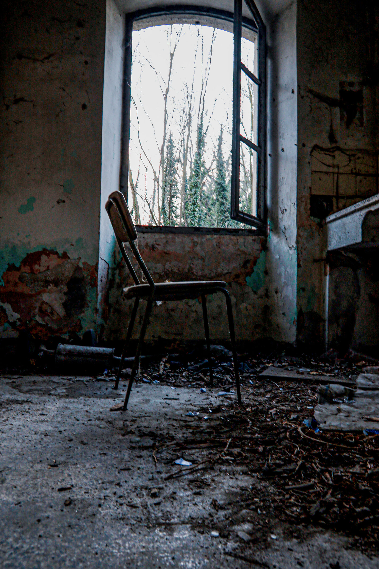 La sedia del vecchio casello