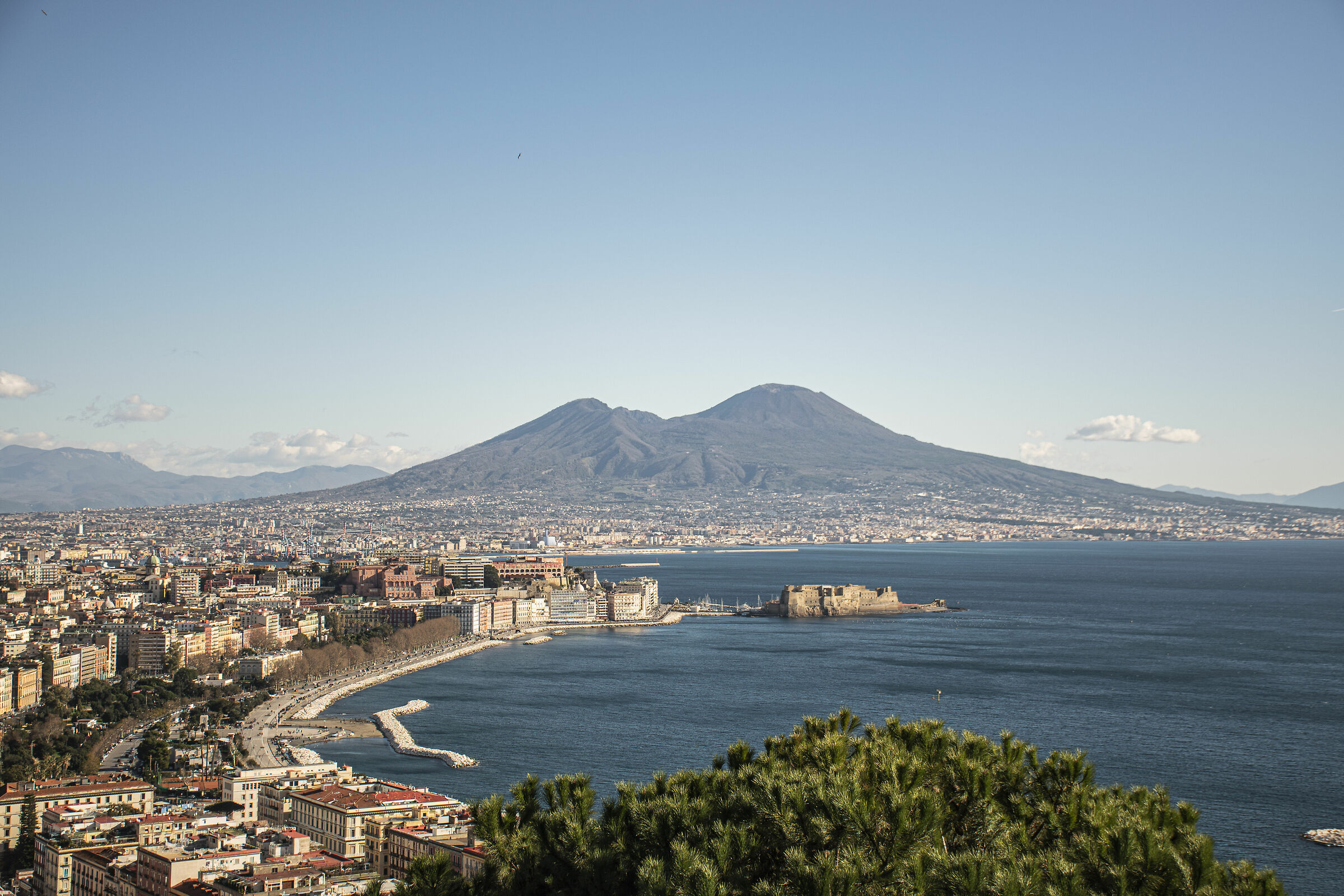 Napoli vista da Via Petrarca