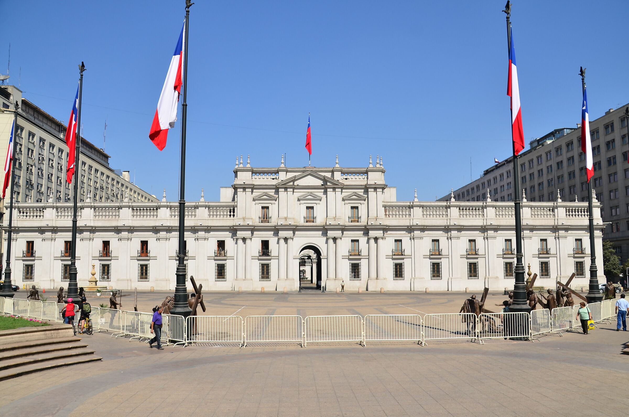 The Palace of the Moneda, Santiago, Chile