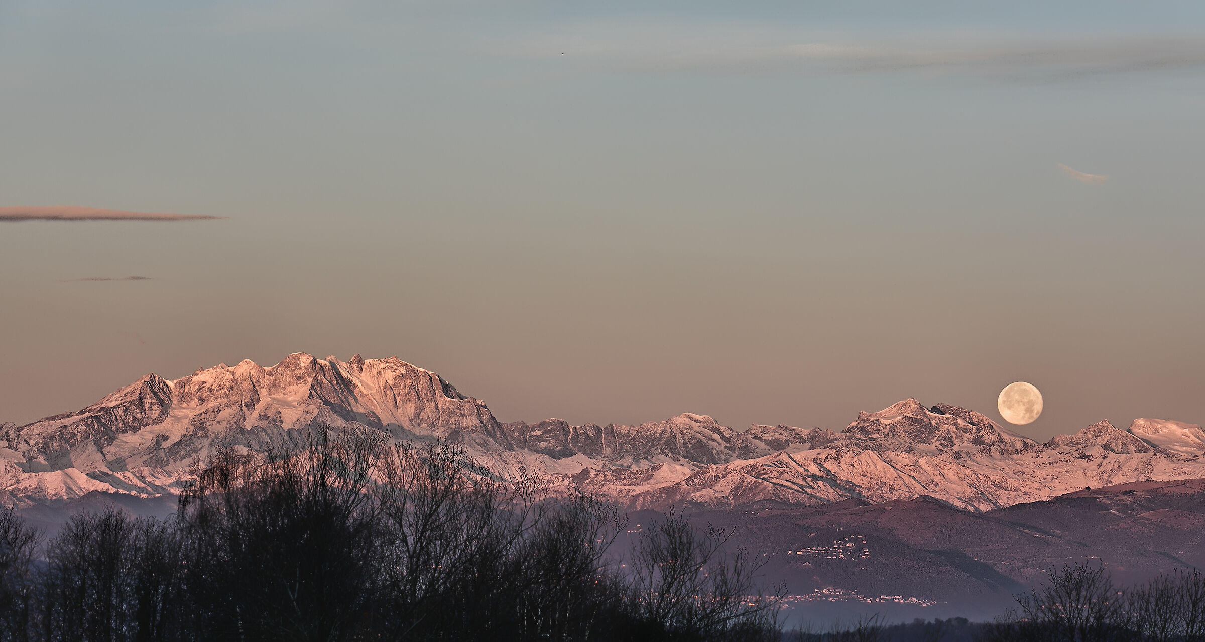 Monte Rosa and Luna