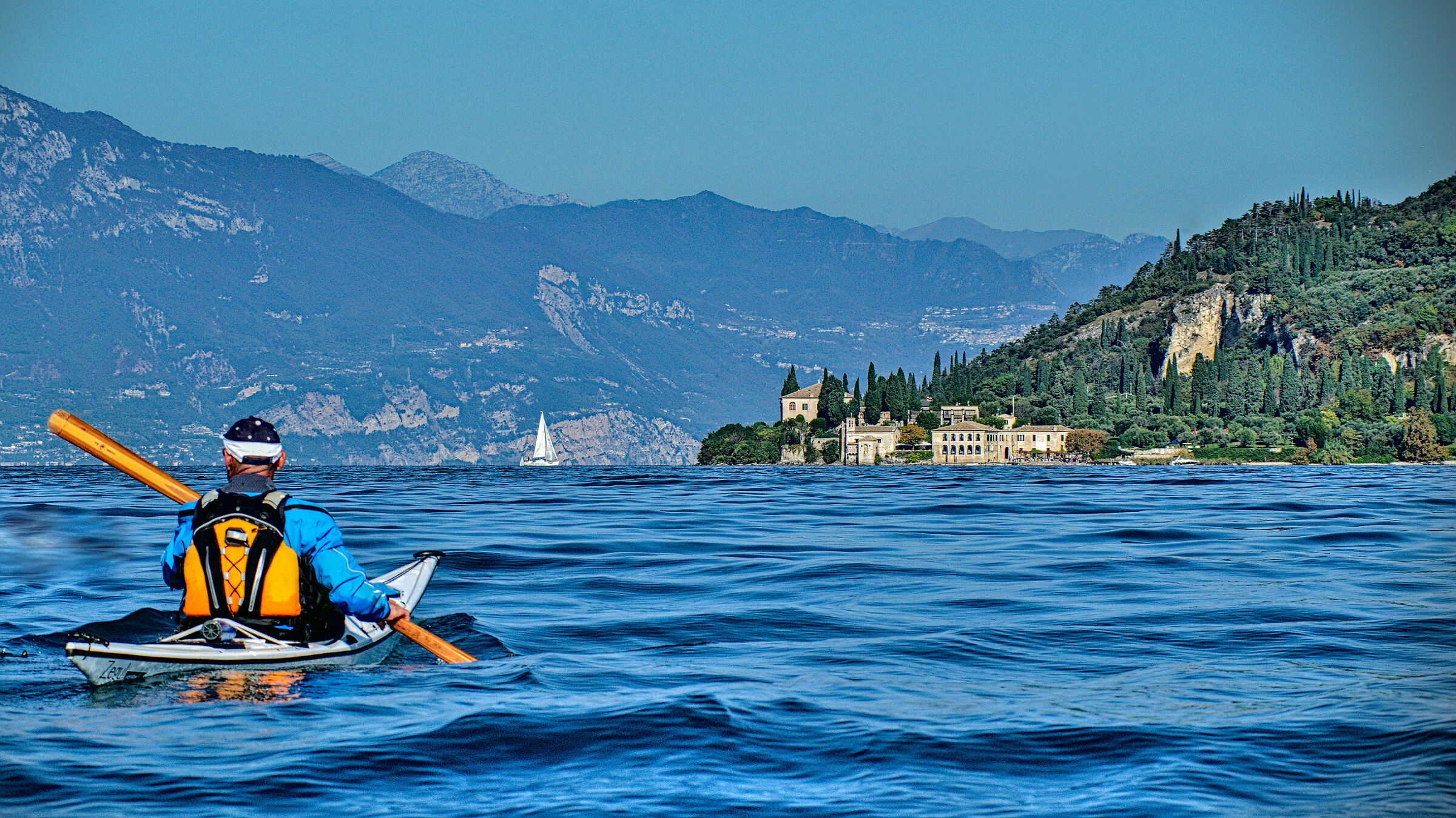Avvicinamento a Punta S. Vigilio - Garda