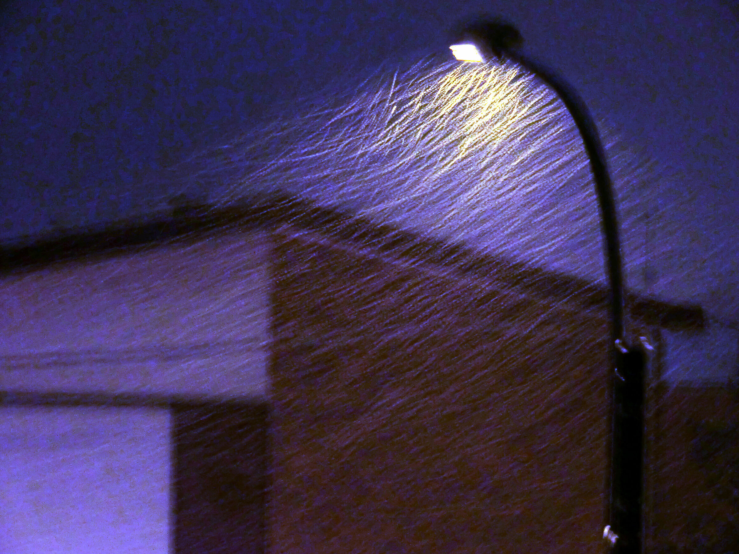 neve di notte