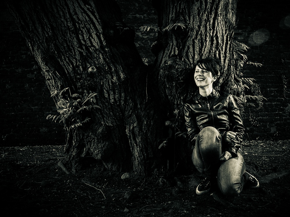 Annina in the forest