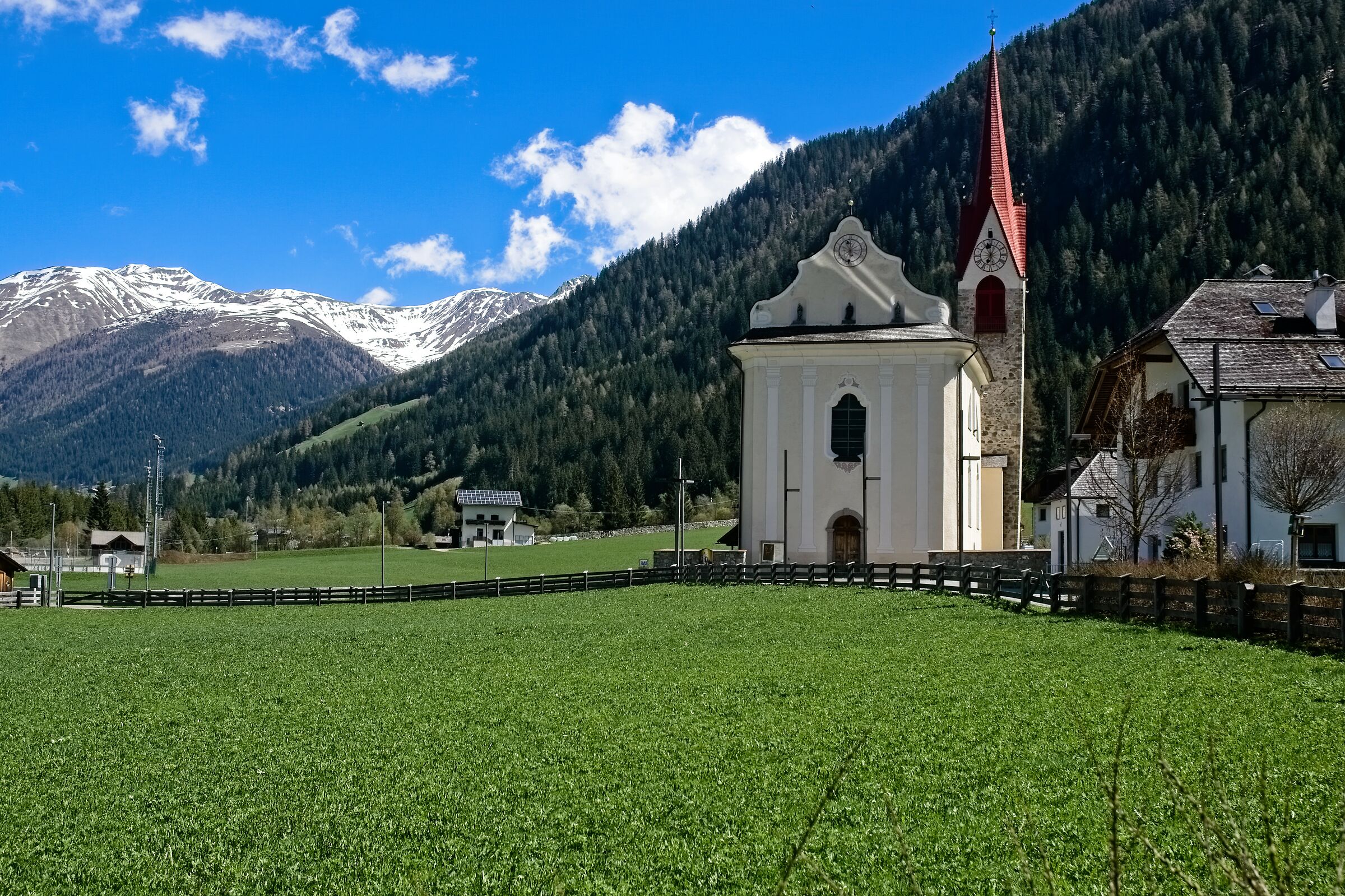 Chiesa in tranquillità