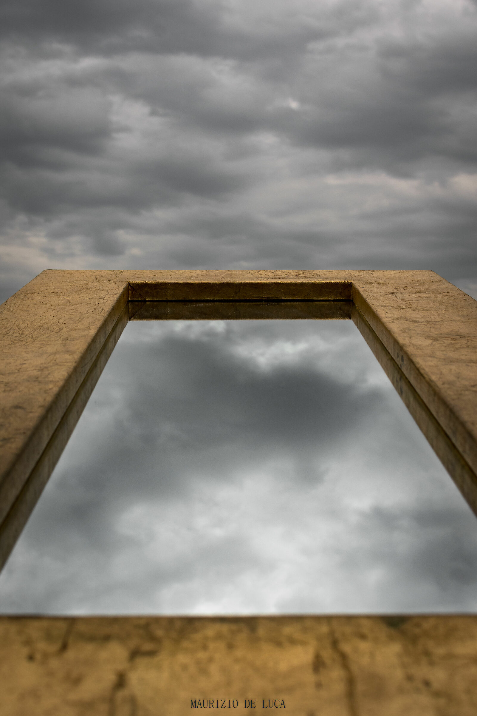 Mirrored sky (dramatic version)