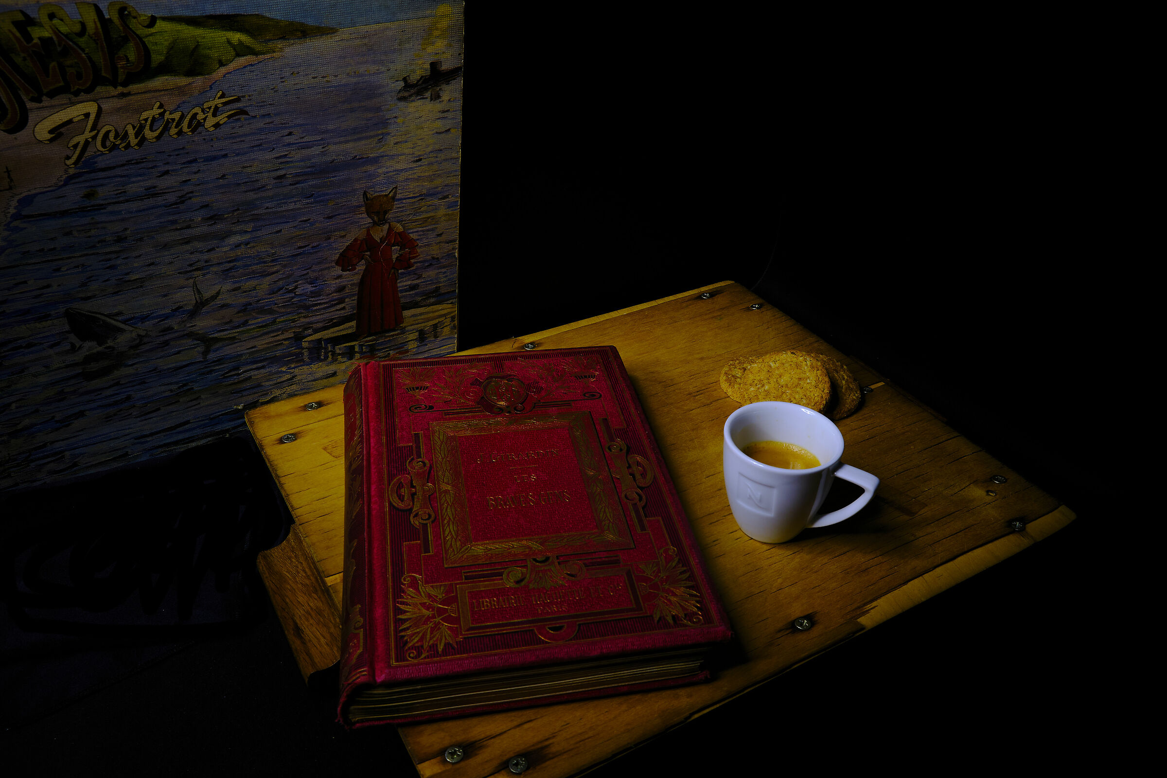 Relax music and book