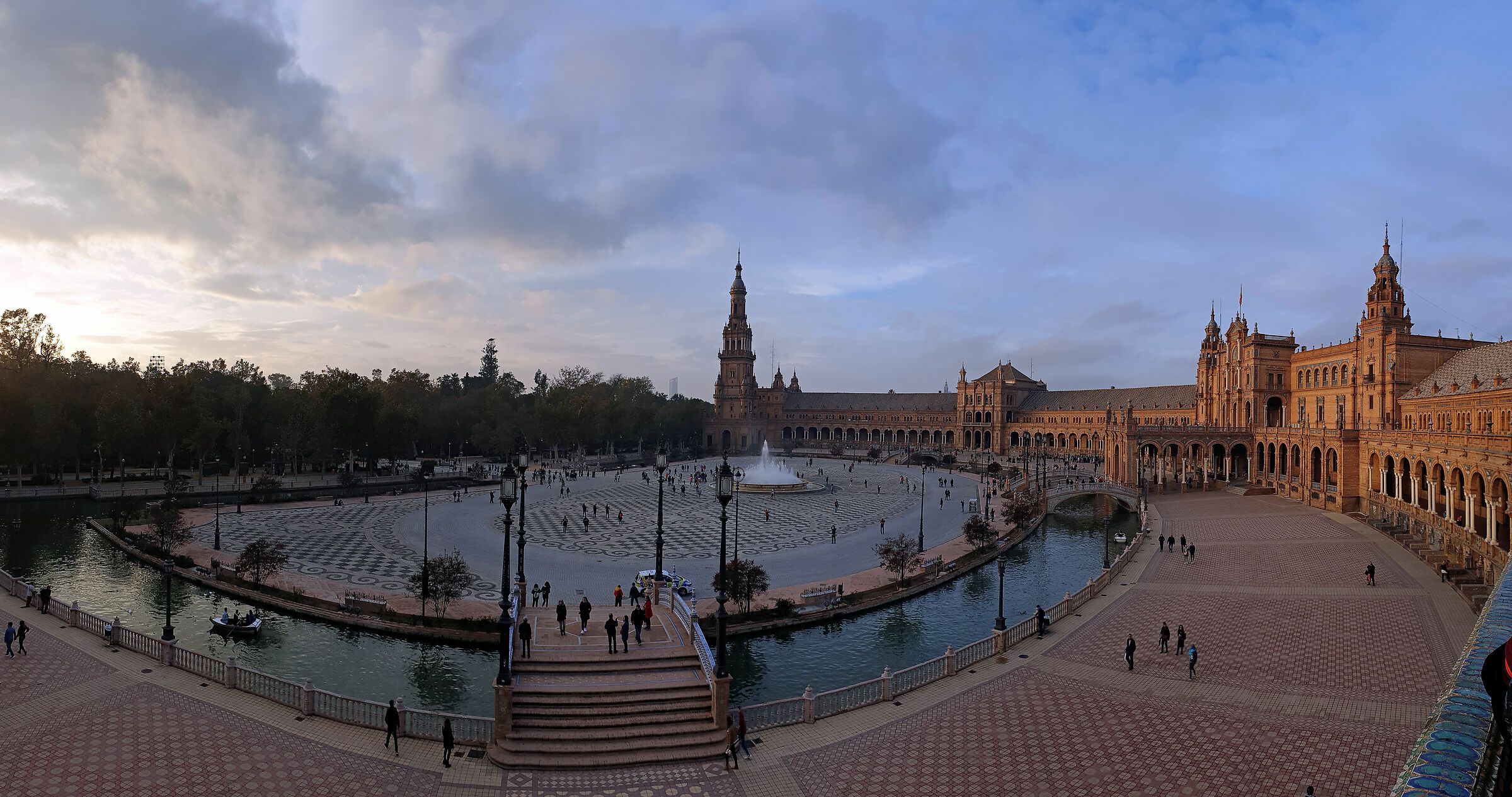 Panoramica di Plaza de Espana