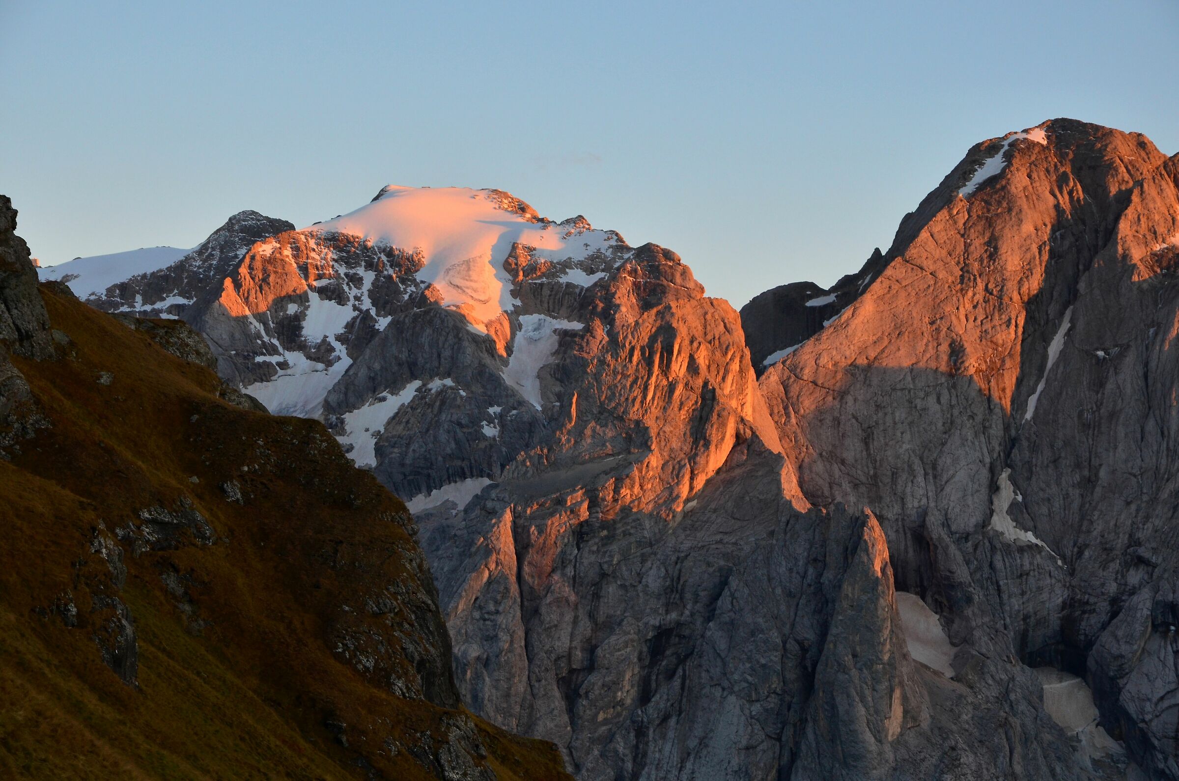 Tramonto sulla Marmolada