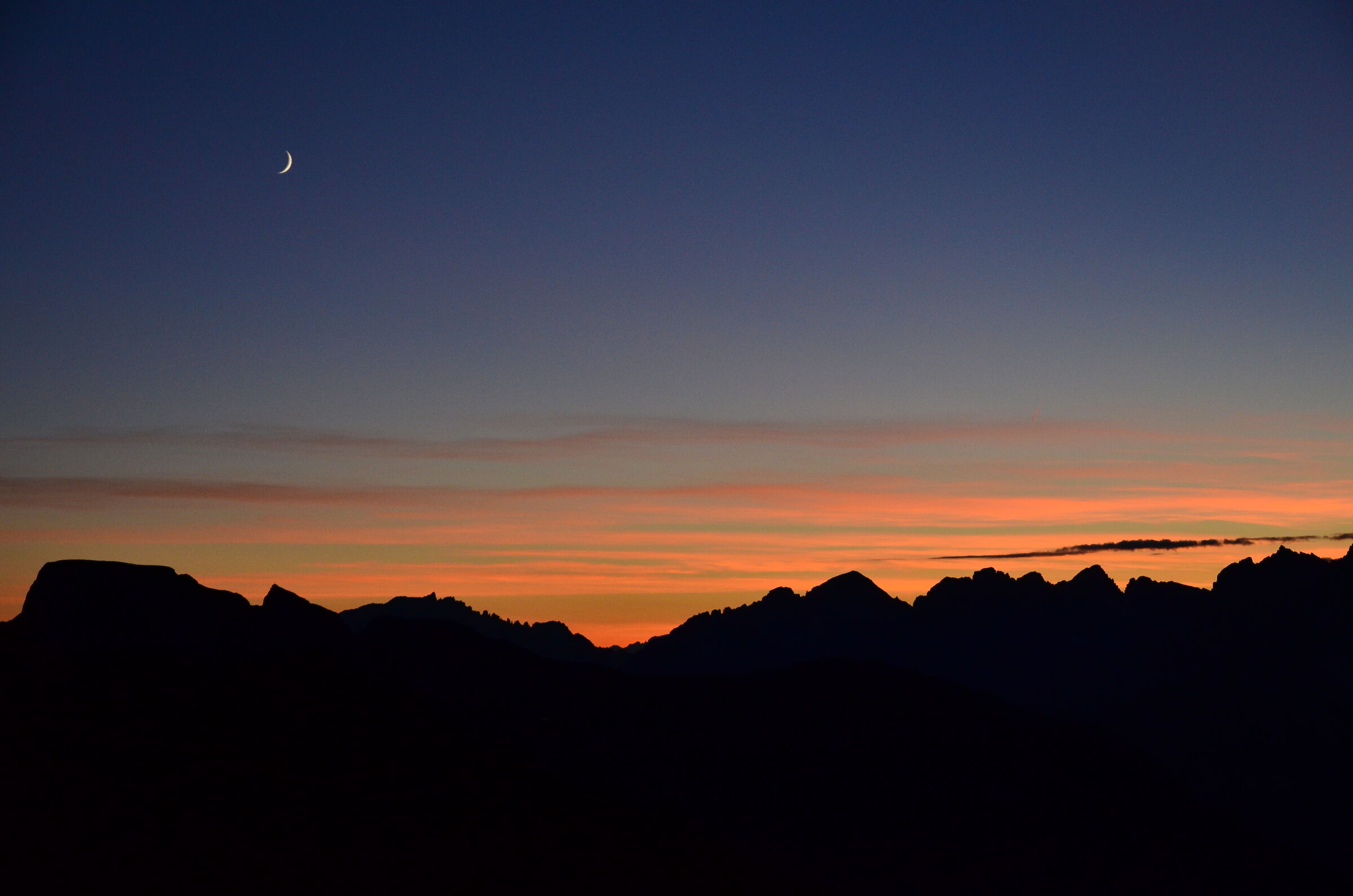 Tramonto sulle Dolomiti