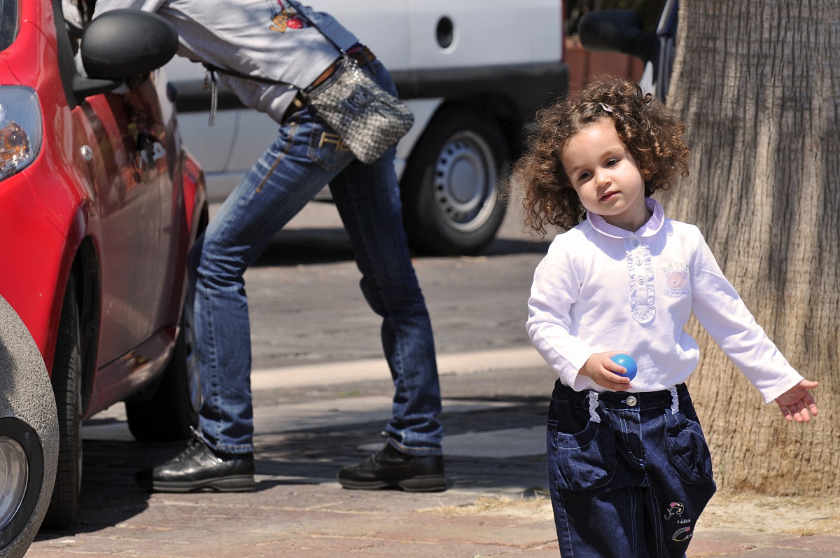 Passeggiando spensierata...