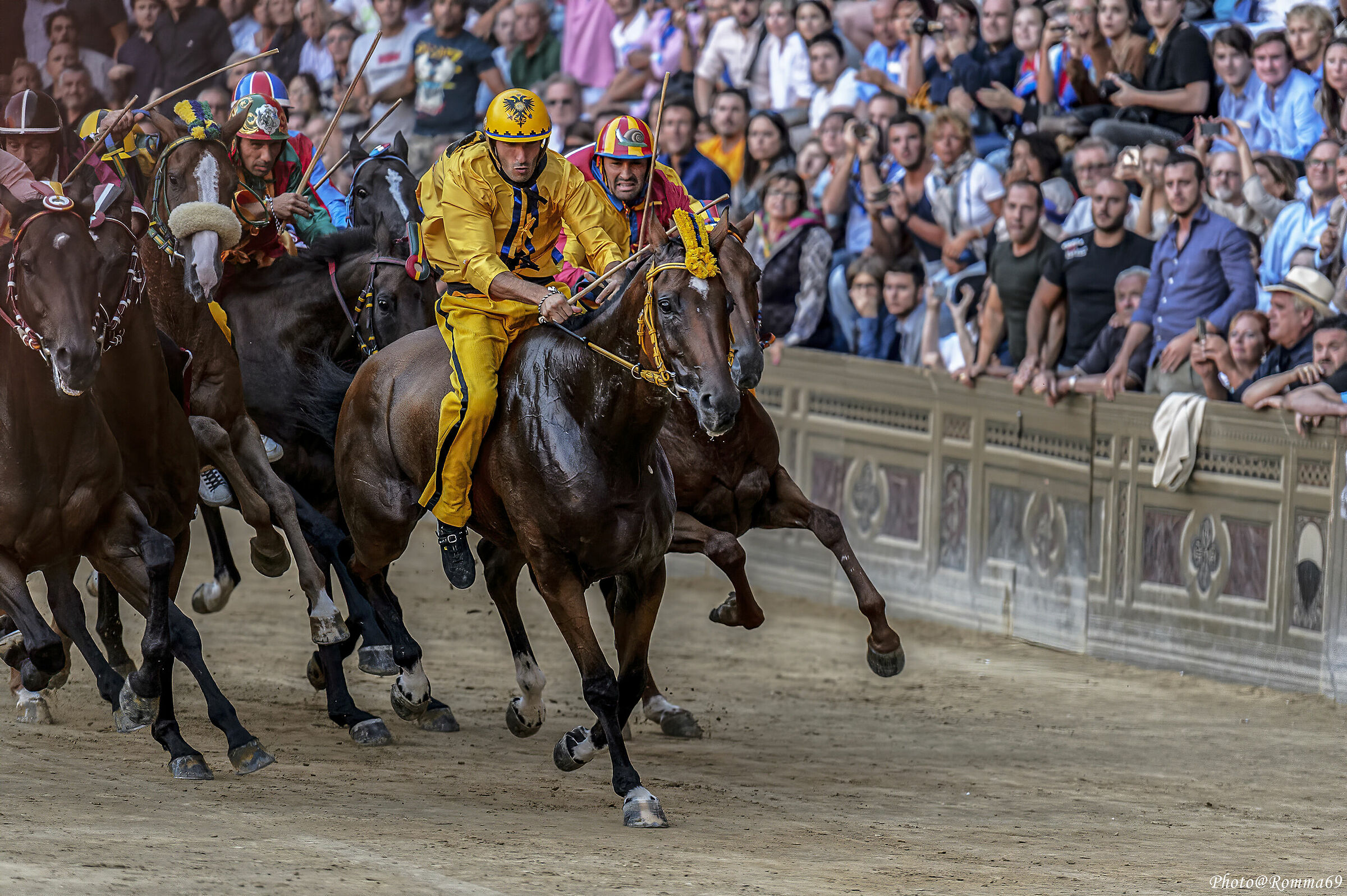 La partenza dopo la "Mossa"
