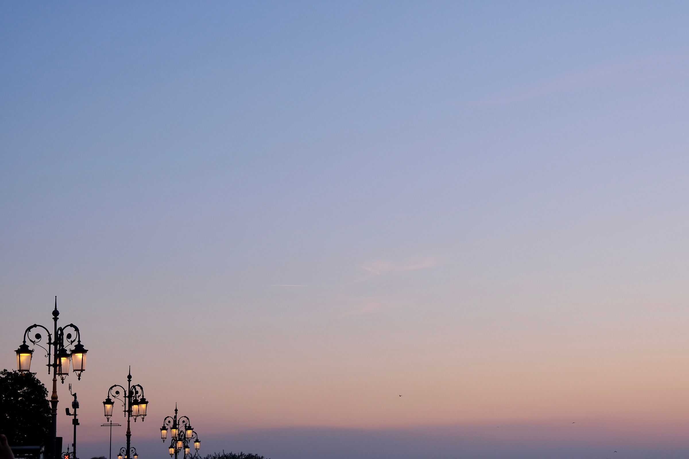 prime luci della sera