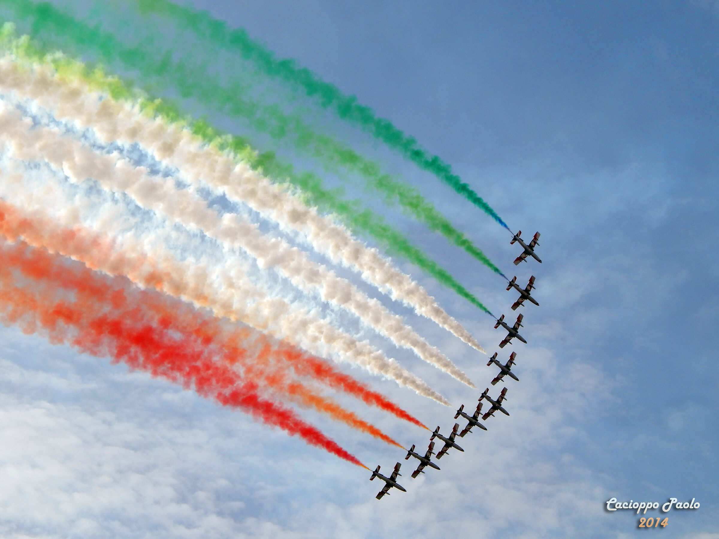 Frecce tricolori Trapani 2014