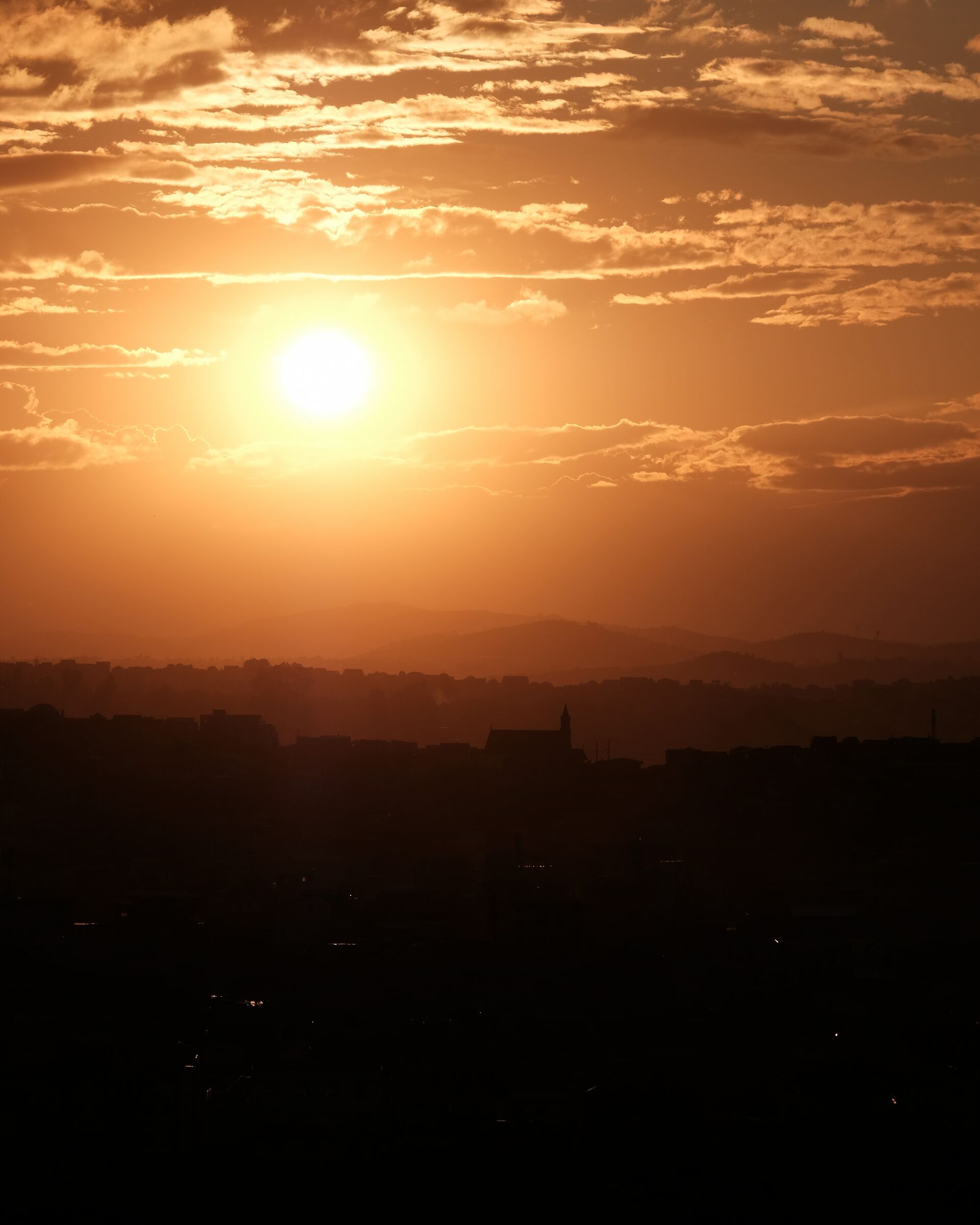 Coronavirus tramonto