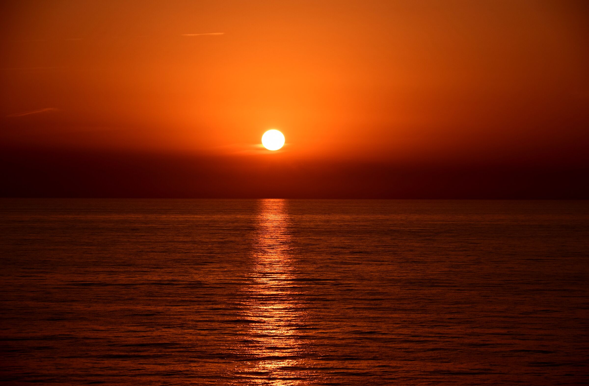 Sunrise over the Atlantic Ocean