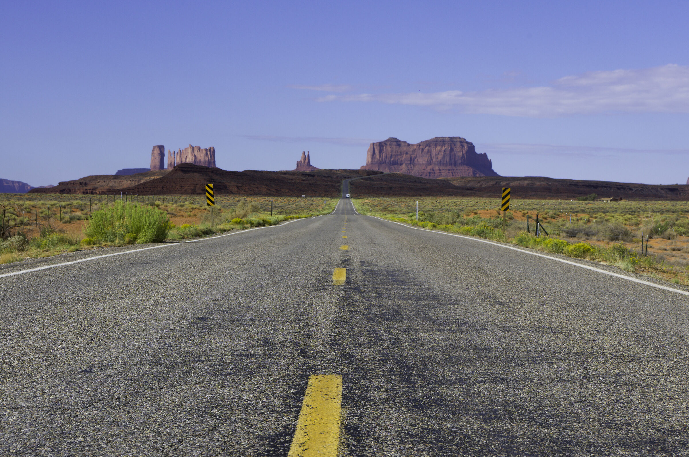 Road to Monument Valley