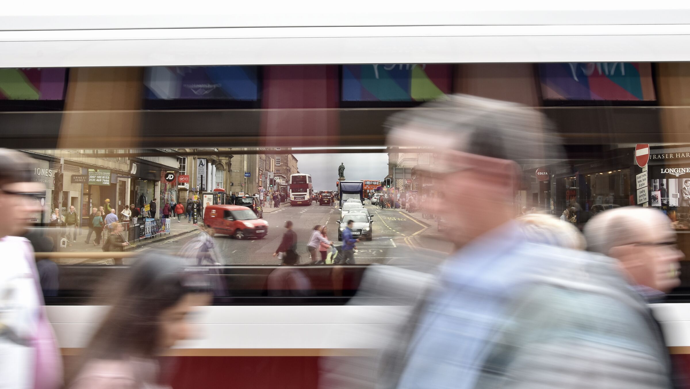 A bus between