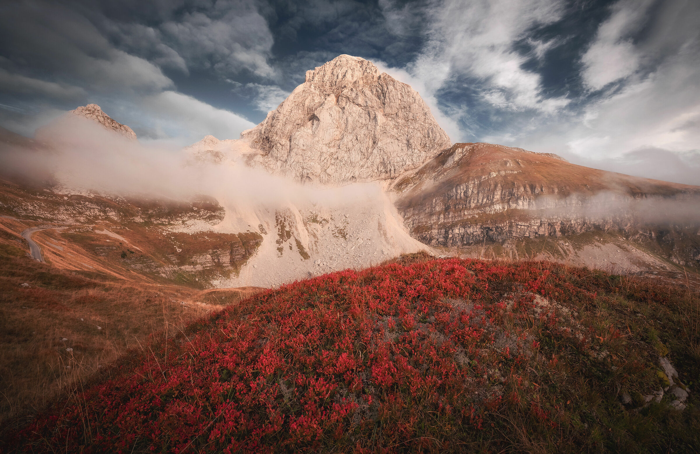 Autunno alla sella Di Mangart