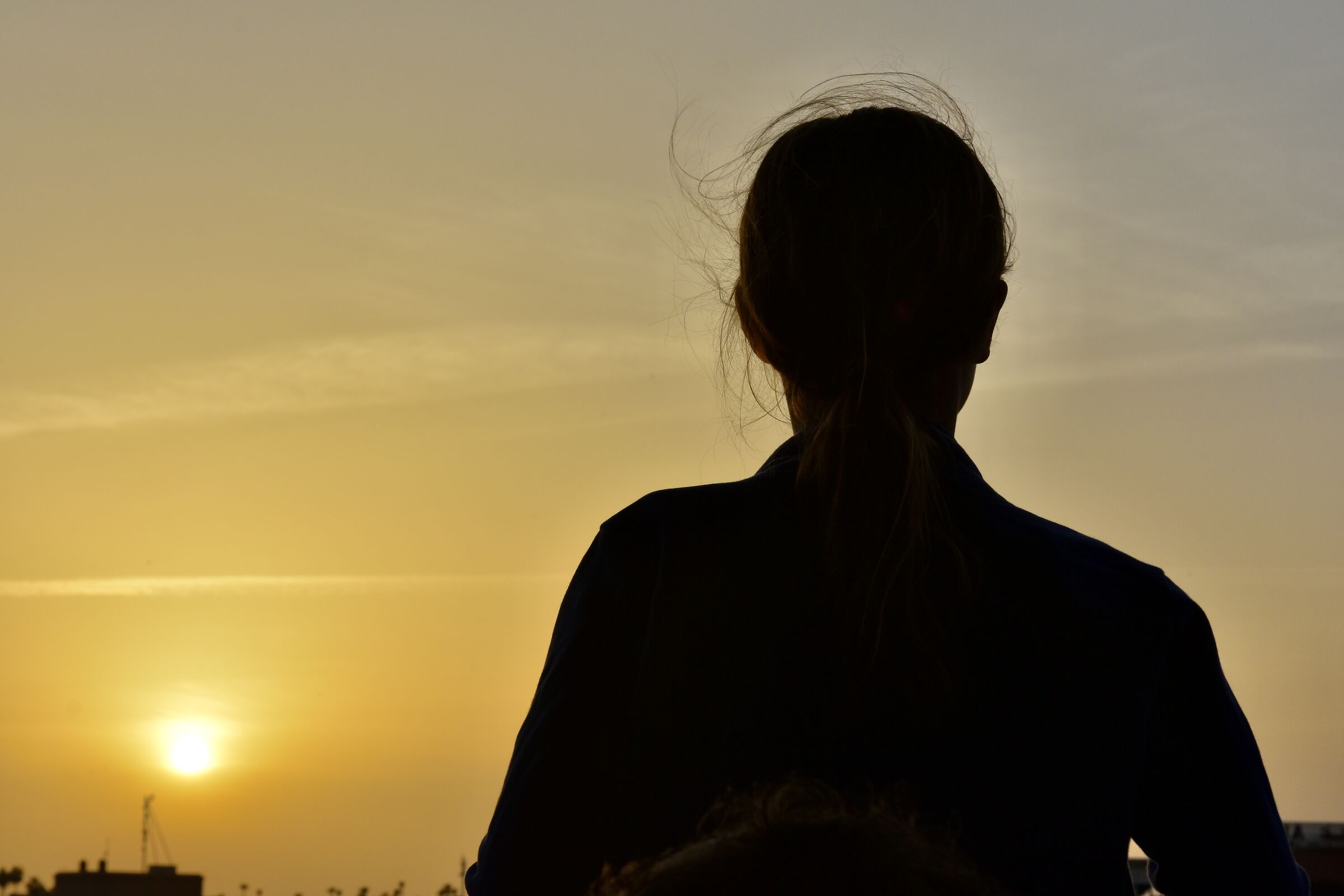 sguardo al tramonto
