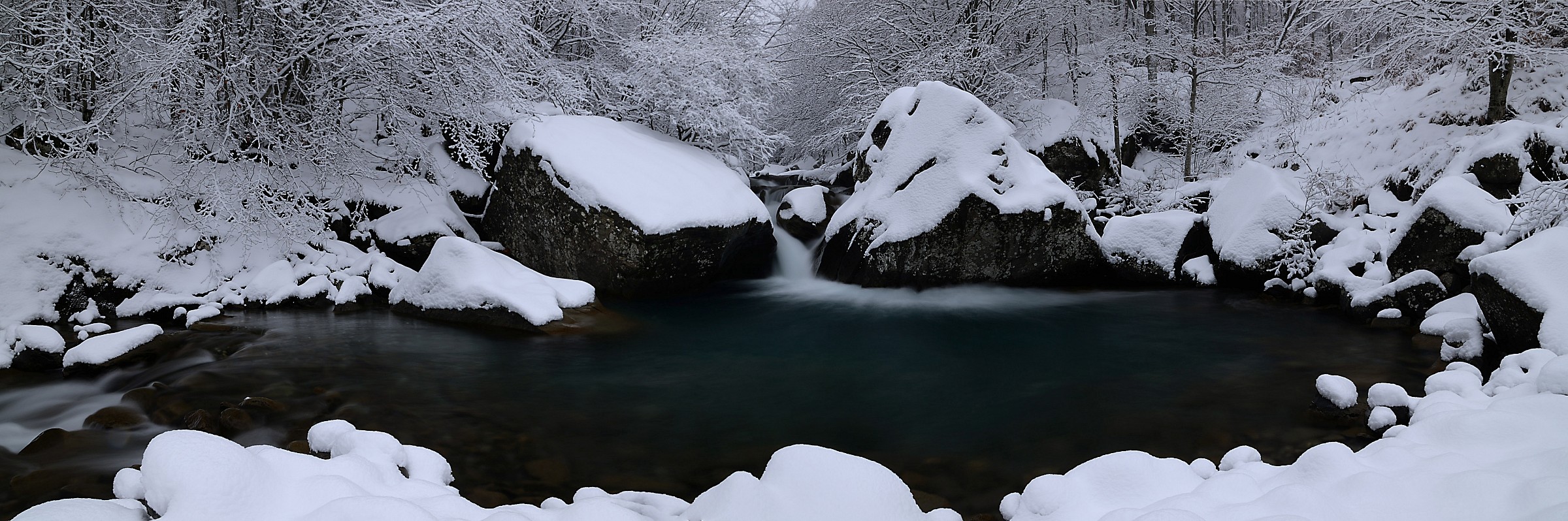 The first snow of the year ...