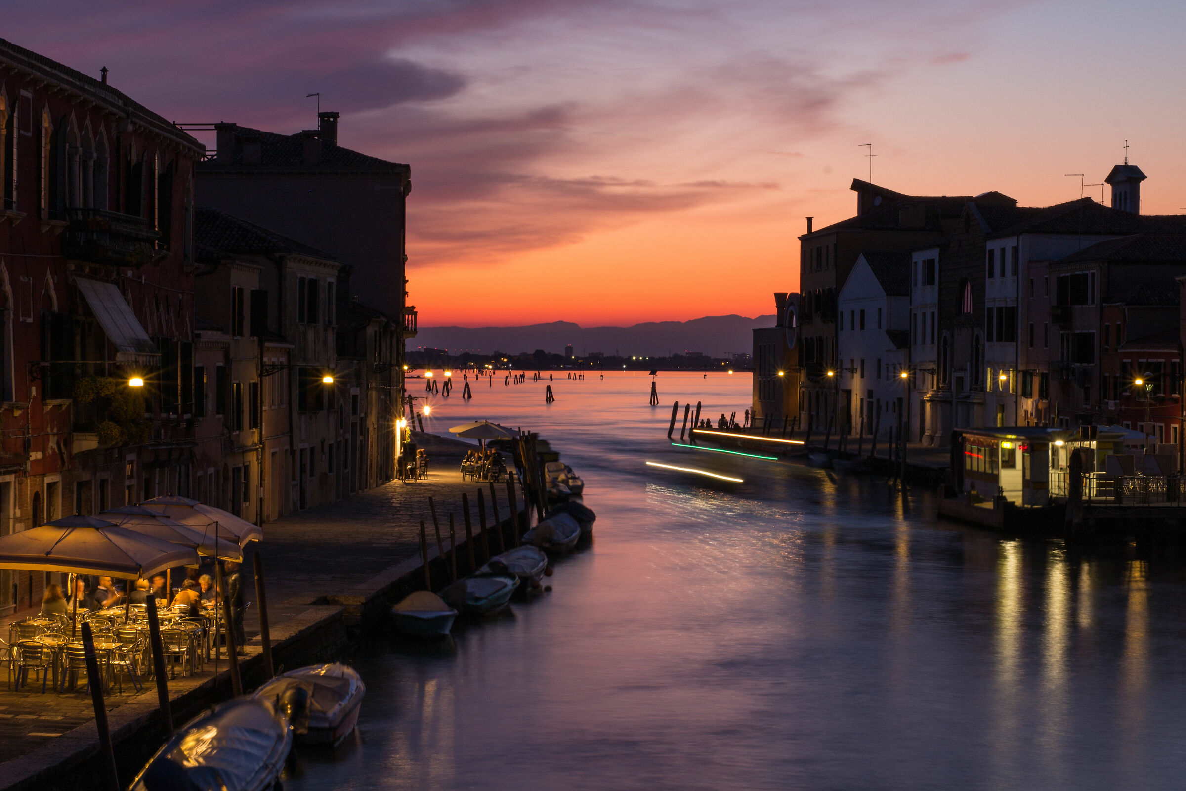Sunset at the Bridge of Three Arches