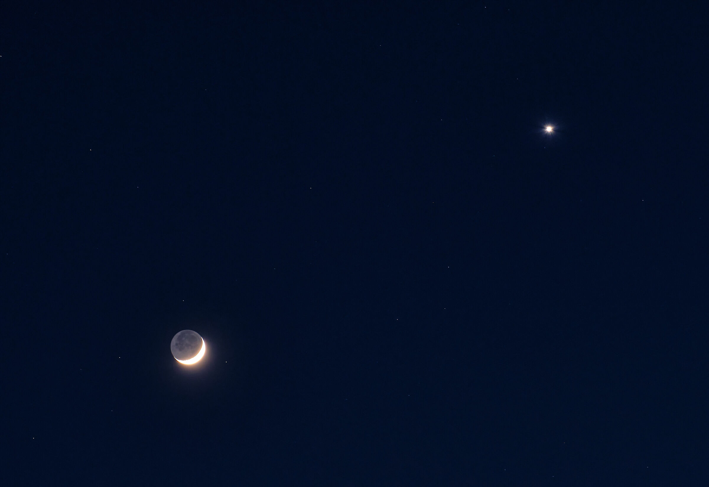 Congiuzione Luna e Venere