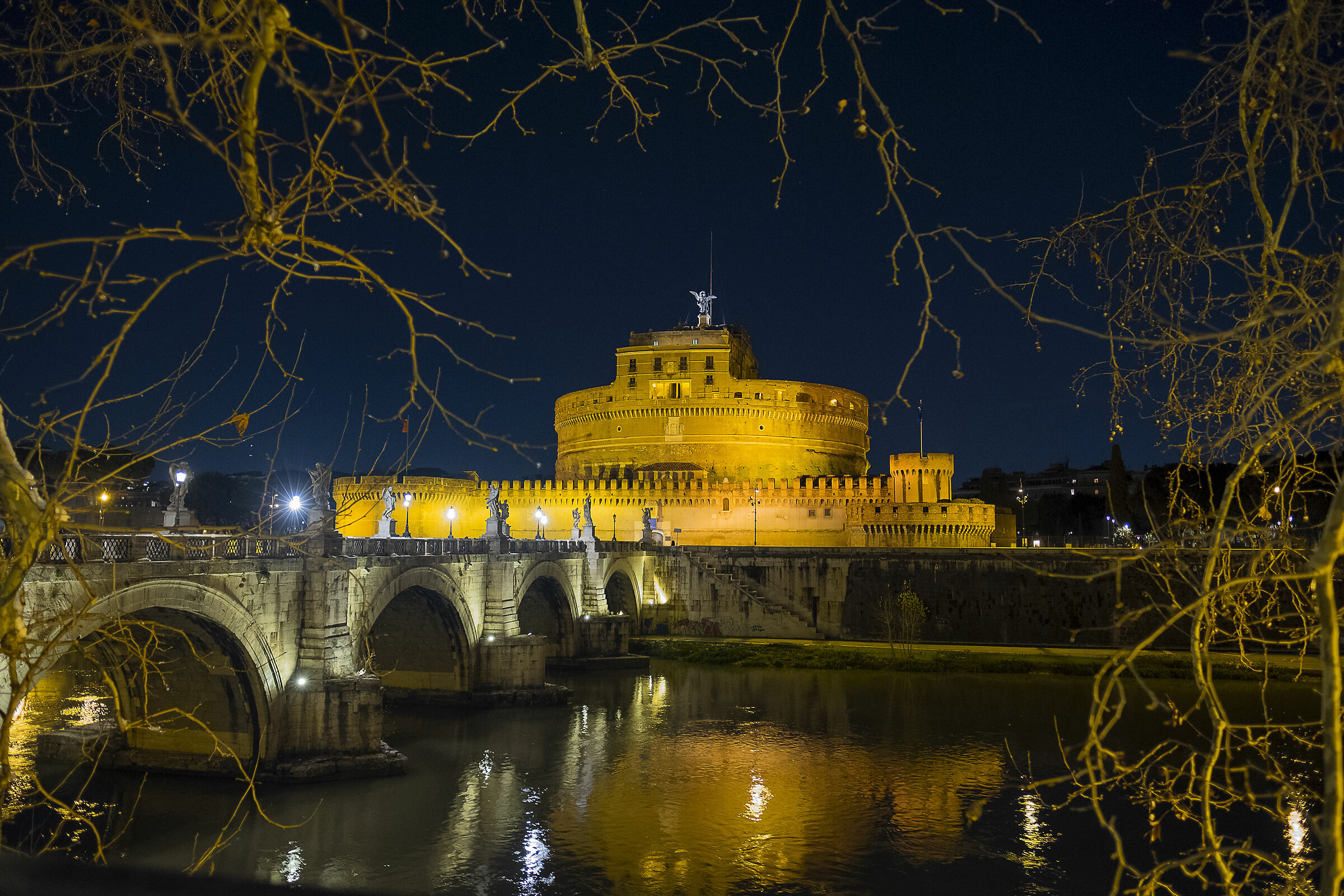 Castel Sant'Angelo by night