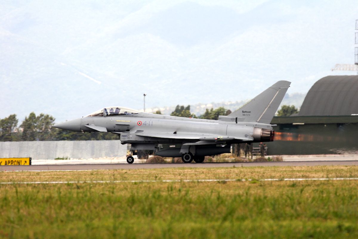 Typhoon taking off