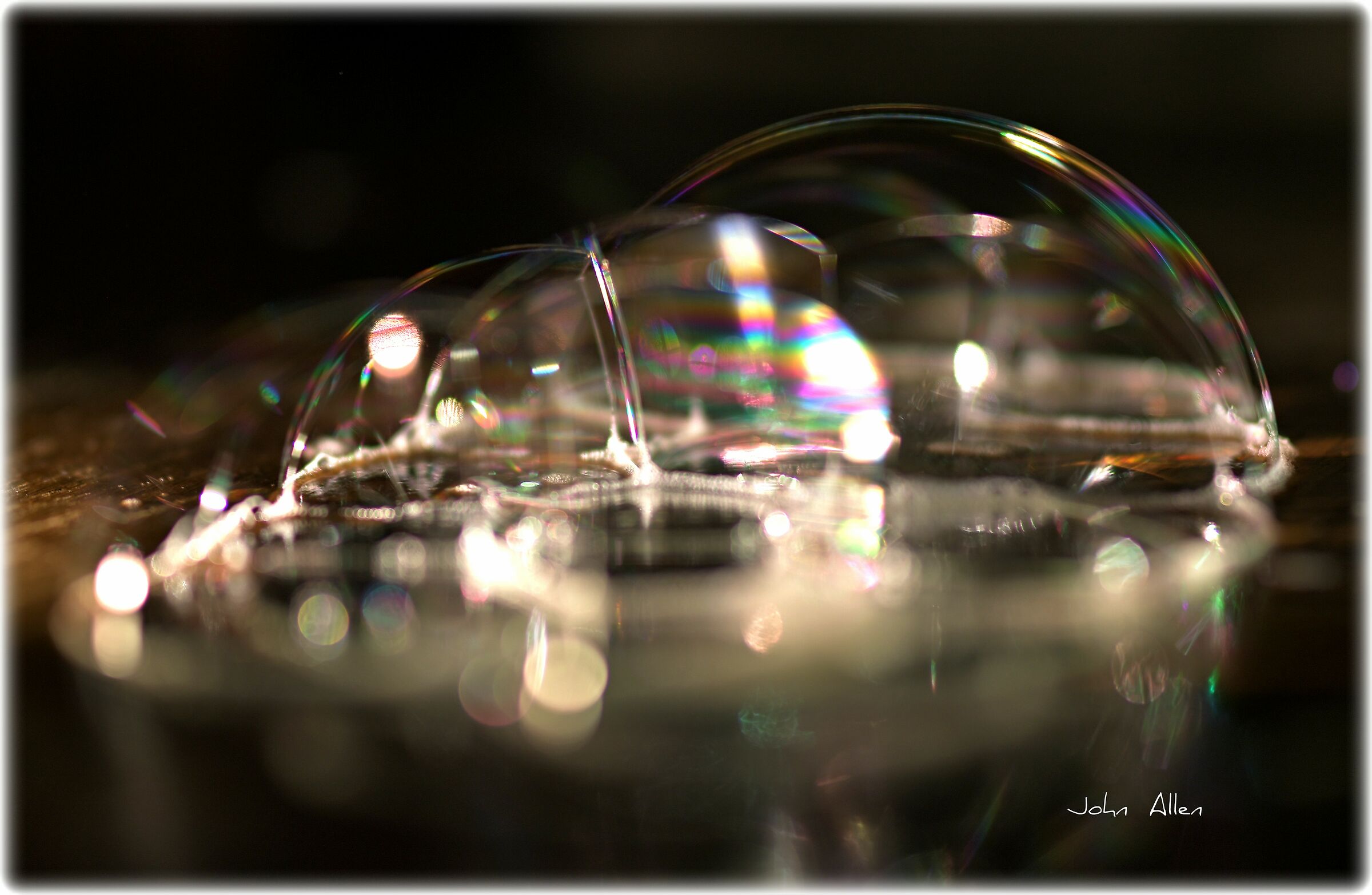 Soap bubbles