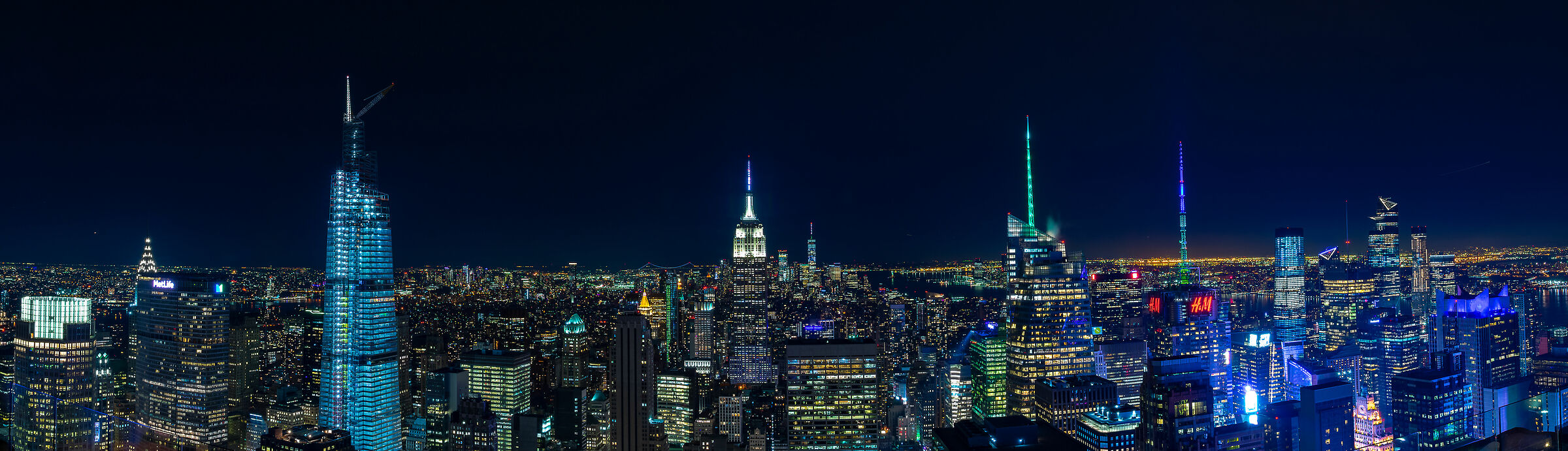 Skyline top of the Rock
