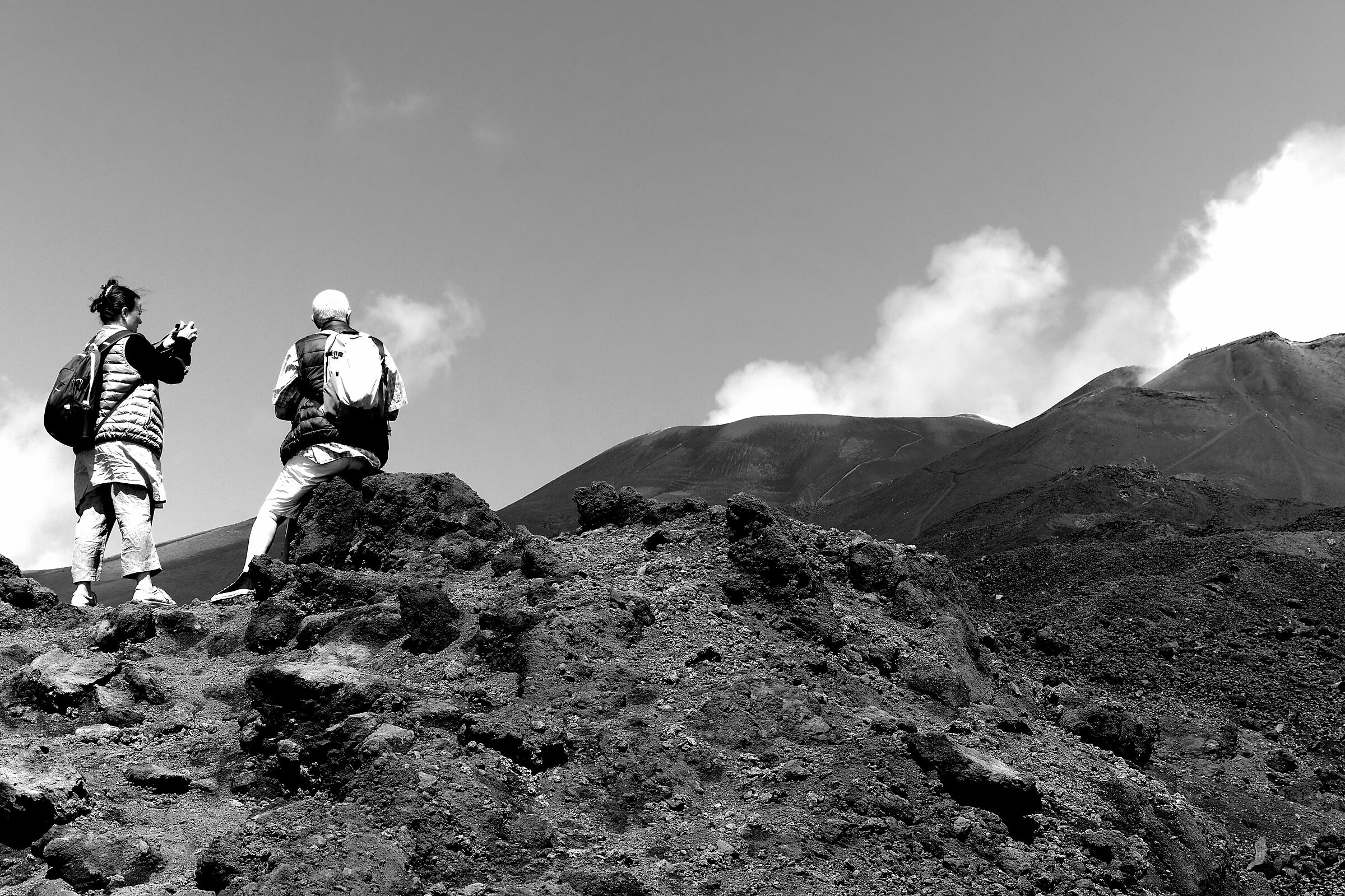 On Mount Etna....